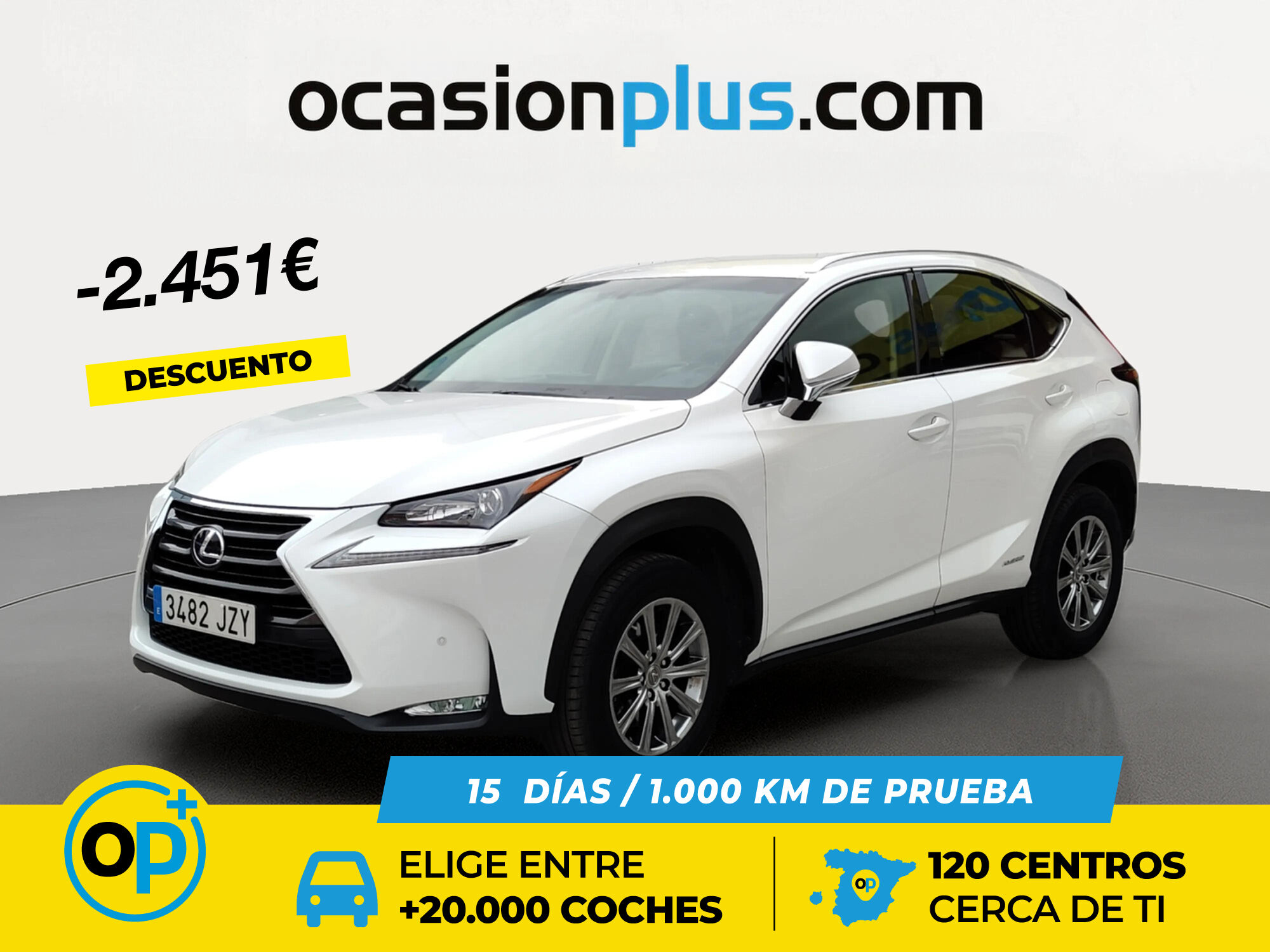 LEXUS NX (300h Corporate 2WD + Navibox 145 kW (197 CV)) en Madrid