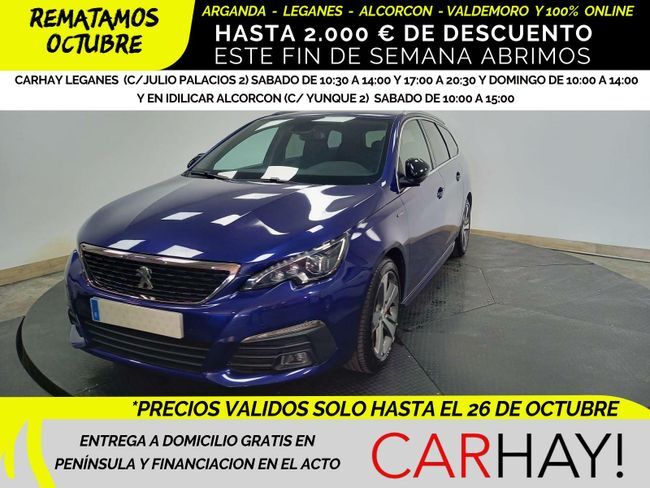 PEUGEOT 308 (SW 1.5 BLUE HDI 130 GT LINE (EU6.2) 5D) en Madrid