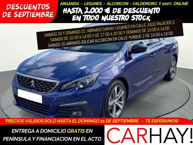 PEUGEOT 308 (SW 1.5 BLUE HDI 130 GT LINE (EU6.2) 5D) en Madrid