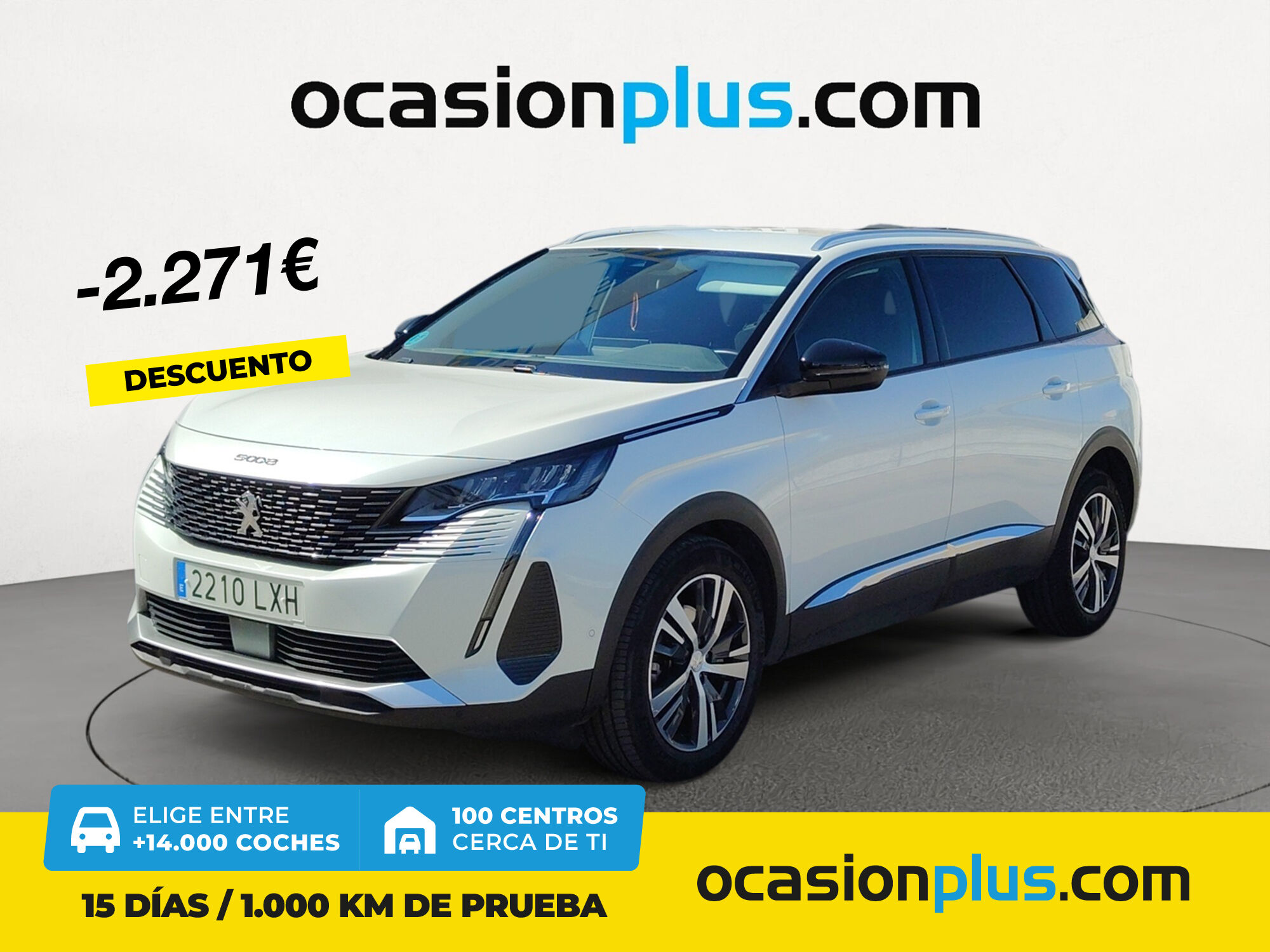 PEUGEOT 5008 (BlueHDI 130 S&S Allure Pack 96 kW (130 CV)) en Madrid
