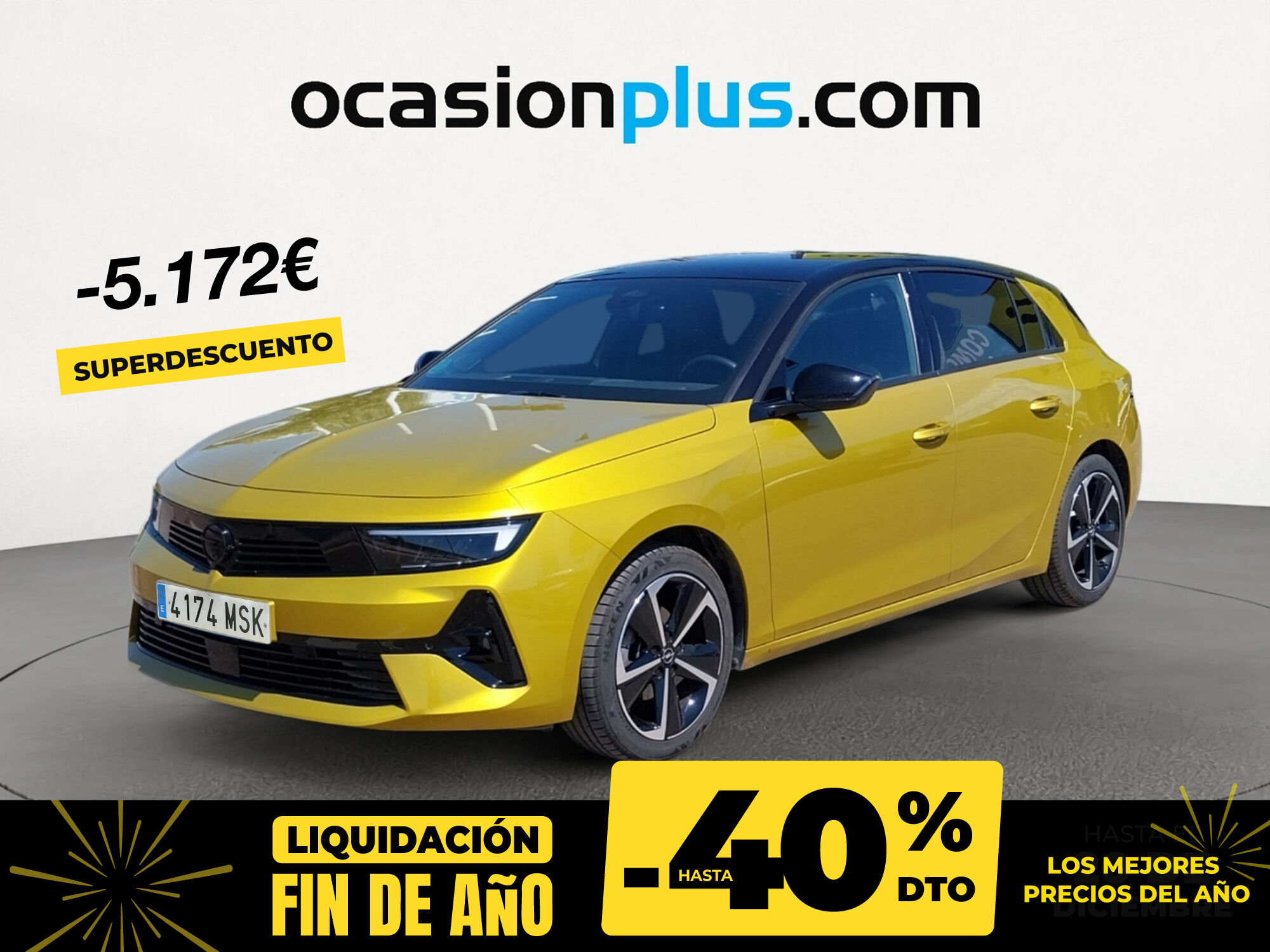OPEL Astra (1.2 Turbo XHT GS 96 kW (130 CV)) en Madrid