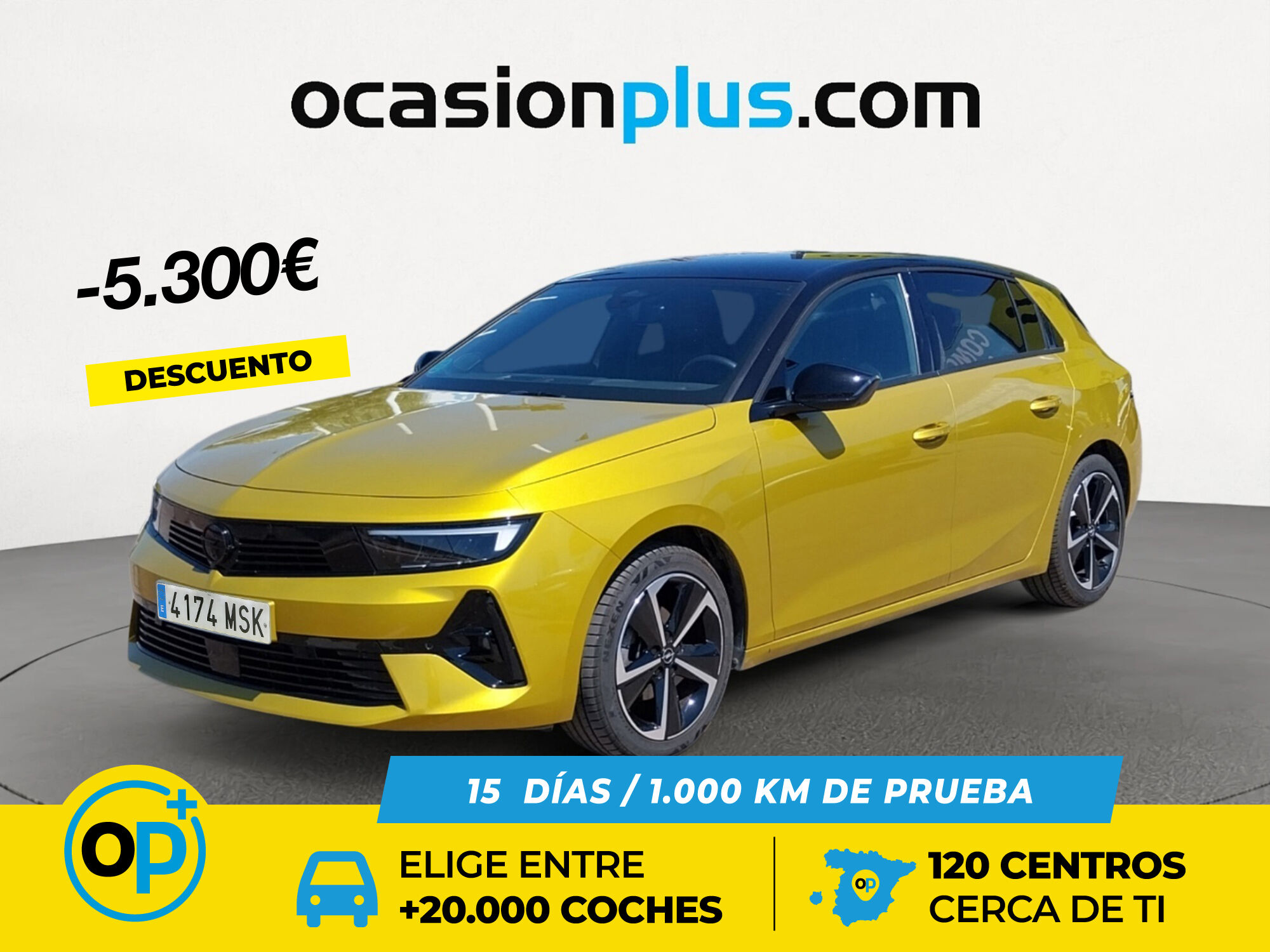 OPEL Astra (1.2 Turbo XHT GS 96 kW (130 CV)) en Madrid