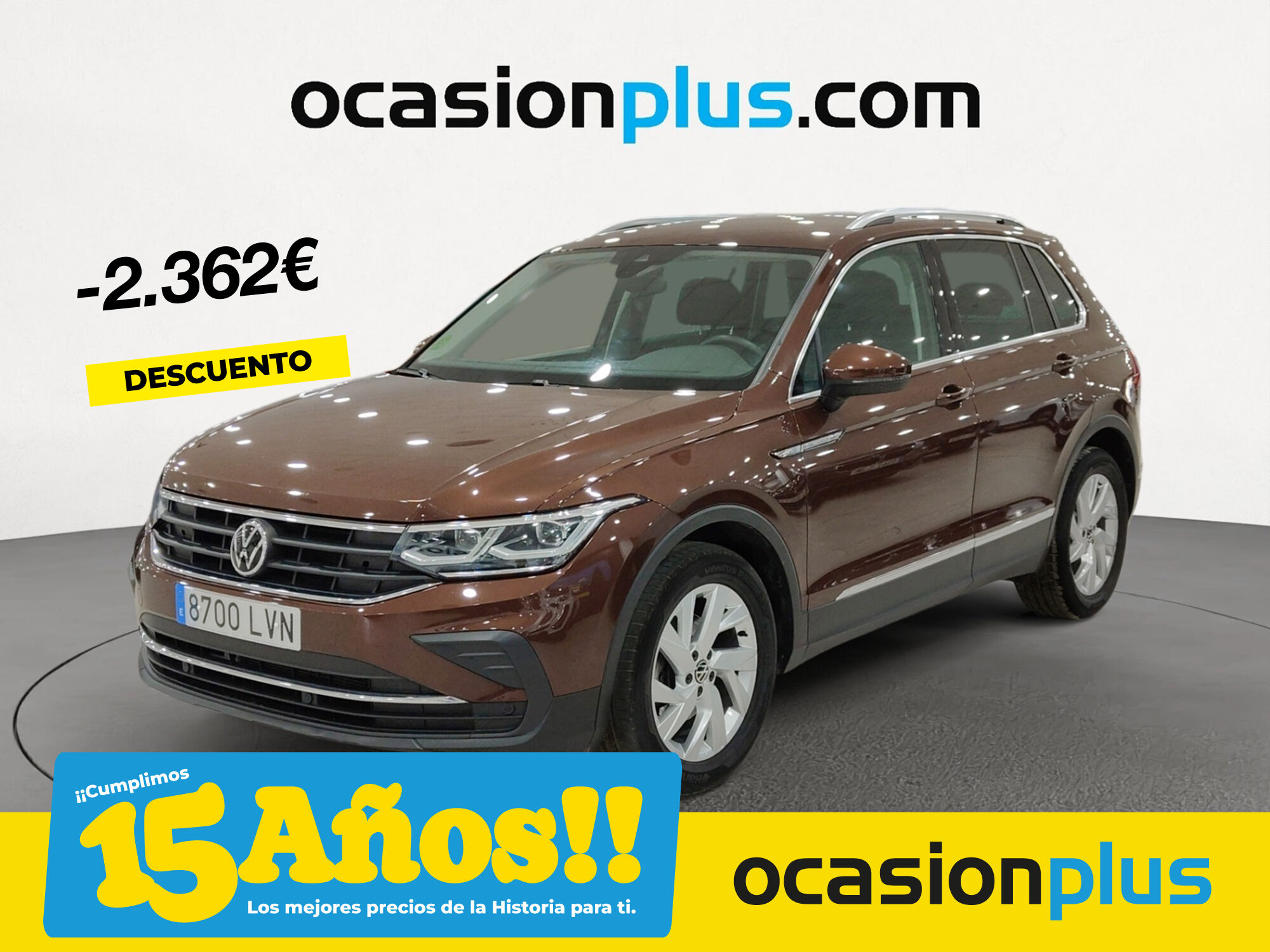 VOLKSWAGEN Tiguan (Life 2.0 TDI 90 kW (122 CV)) en Madrid