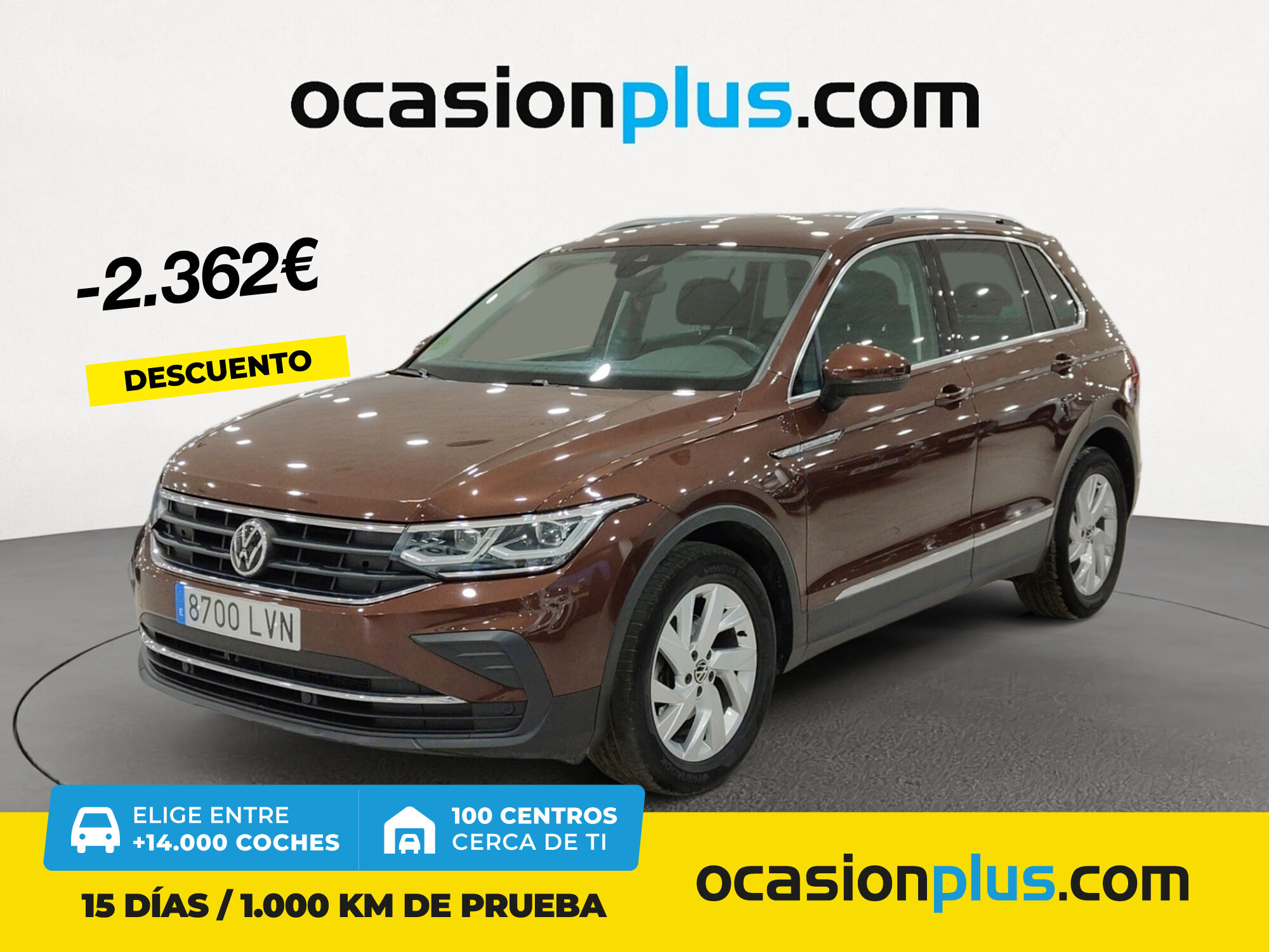 VOLKSWAGEN Tiguan (Life 2.0 TDI 90 kW (122 CV)) en Madrid