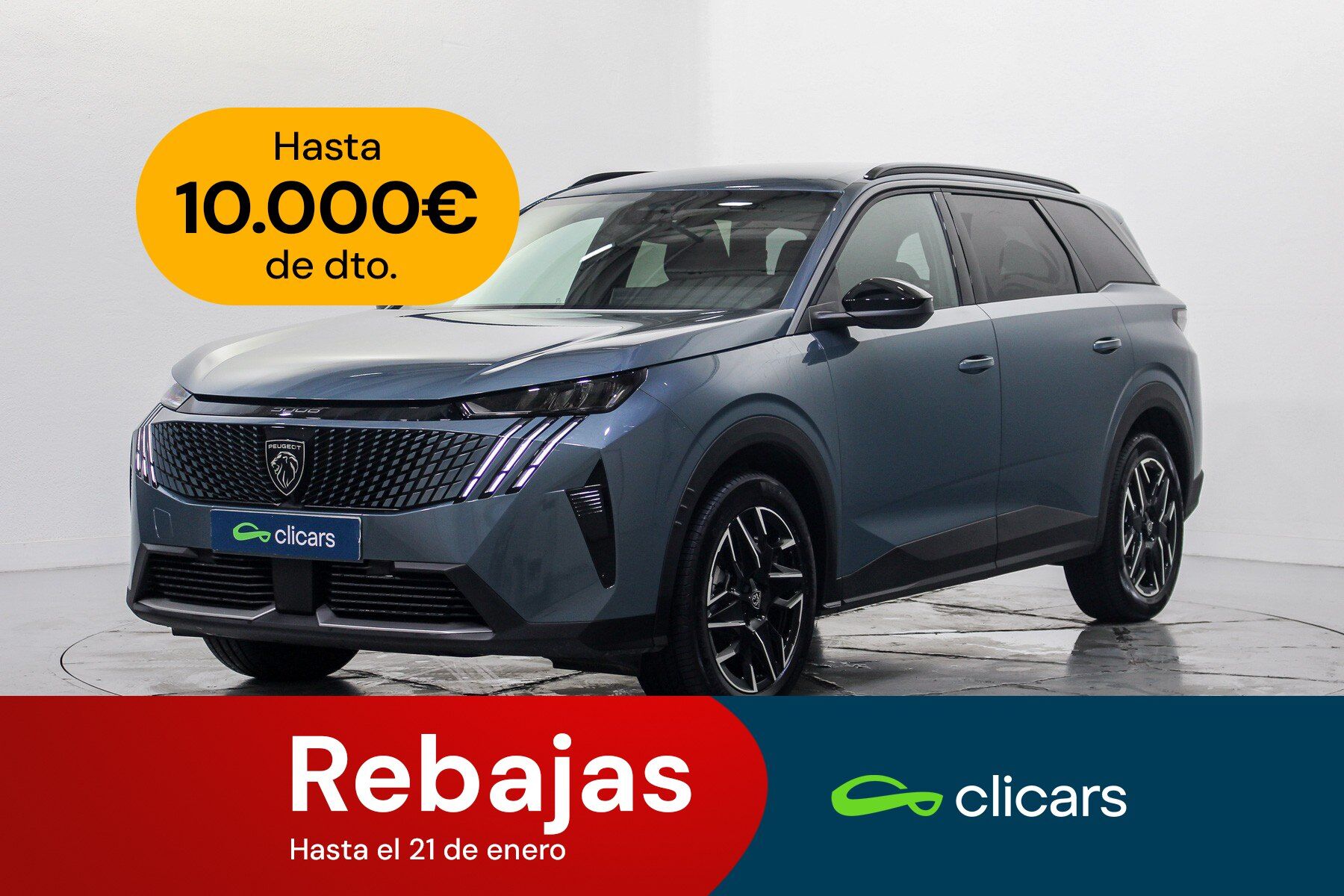 PEUGEOT 5008 (5008 Hybrid 136 Allure eDCS6) en Madrid