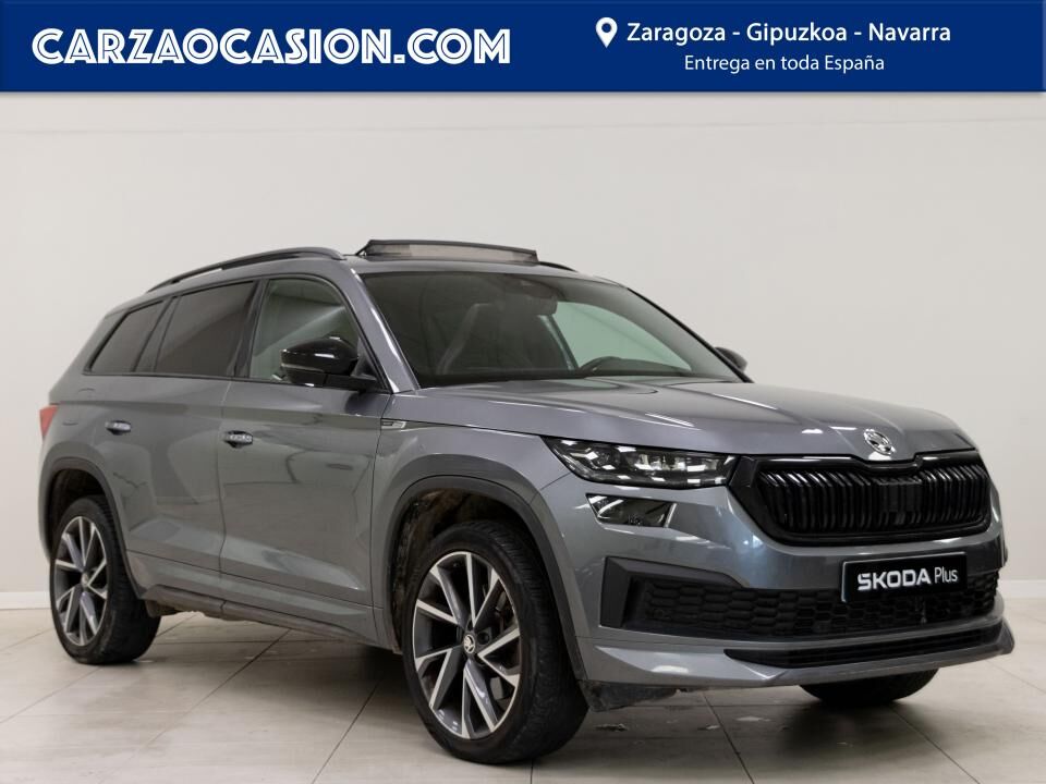 SKODA Kodiaq (2.0 TDI 147KW (200cv) DSG 4x4 Sportline) en Zaragoza