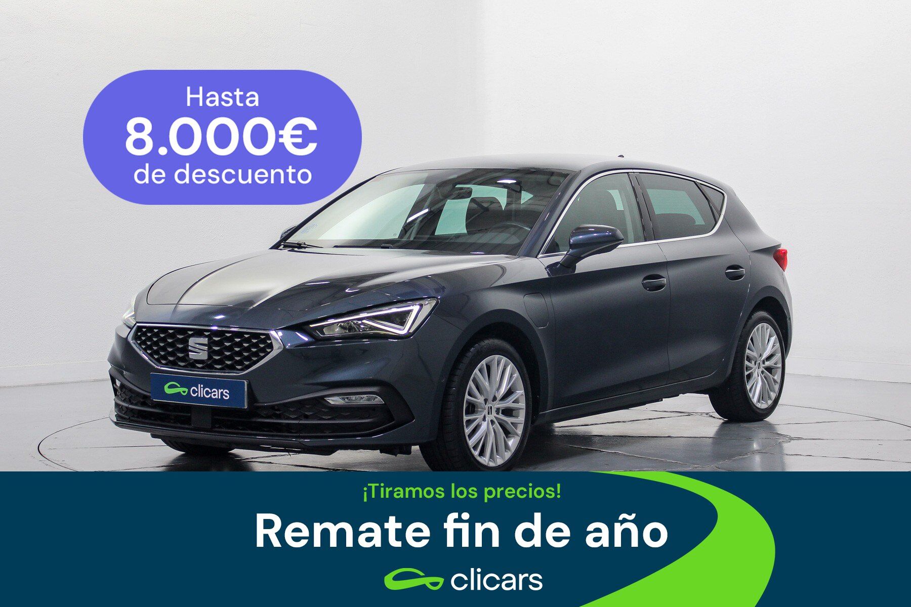 SEAT León (León 1.4 TSI e-Hybrid S&S Xcellence DSG-6 204) en Madrid