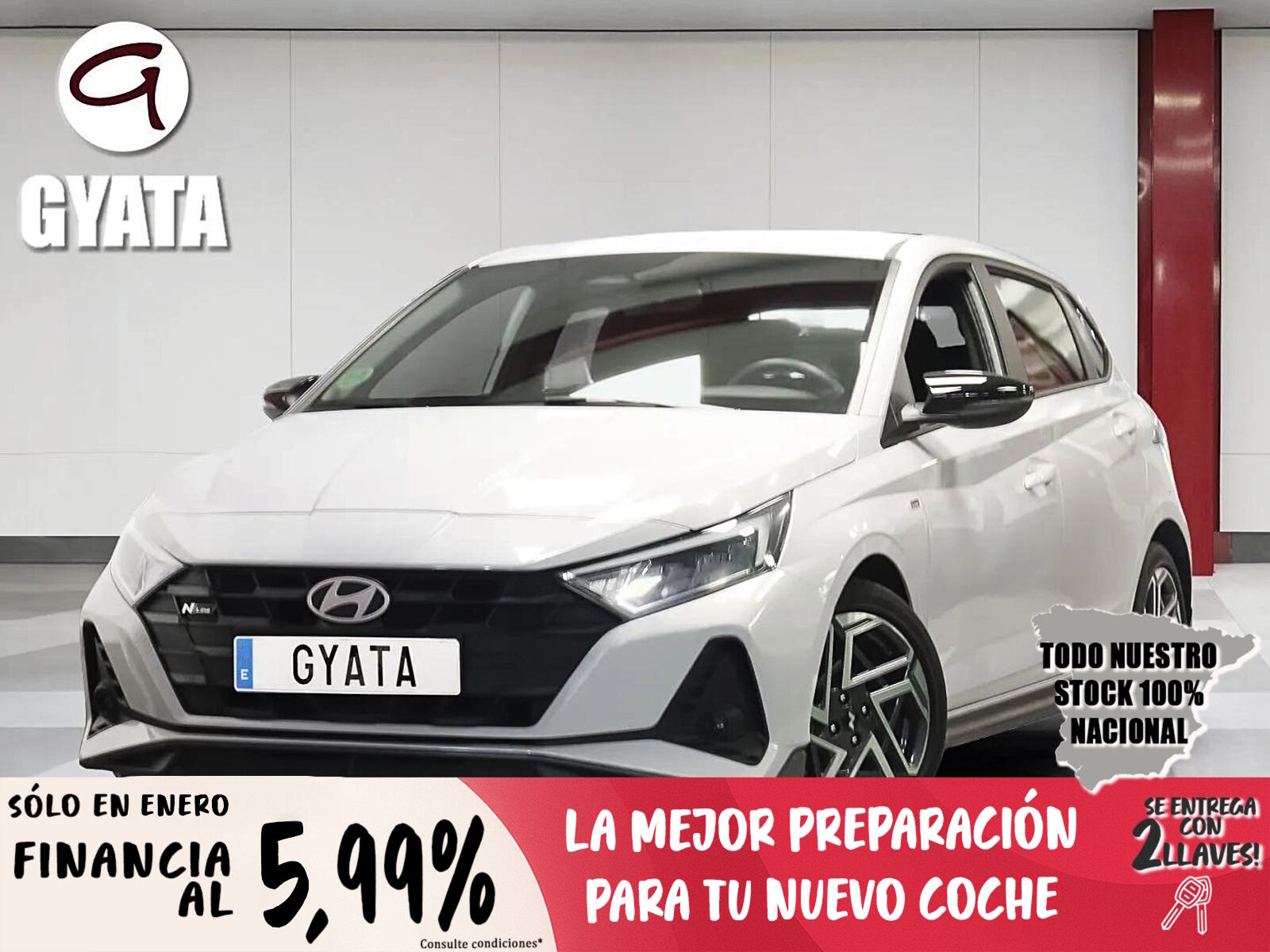 HYUNDAI i20 (1.2 MPI N Line 59 kW (79 CV)) en Madrid