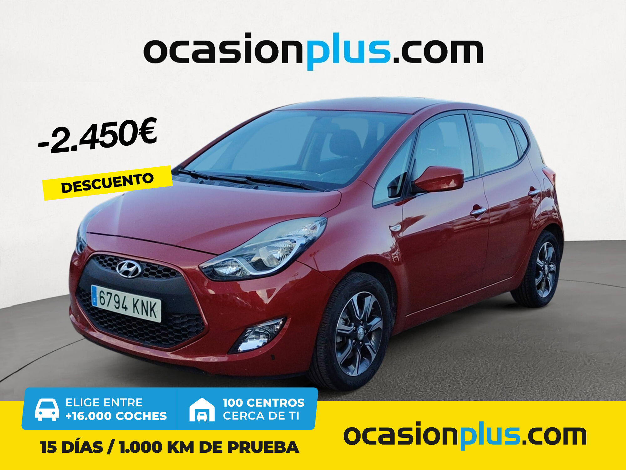 HYUNDAI ix20 (1.4 MPI BlueDrive Tecno 66 kW (90 CV)) en Madrid