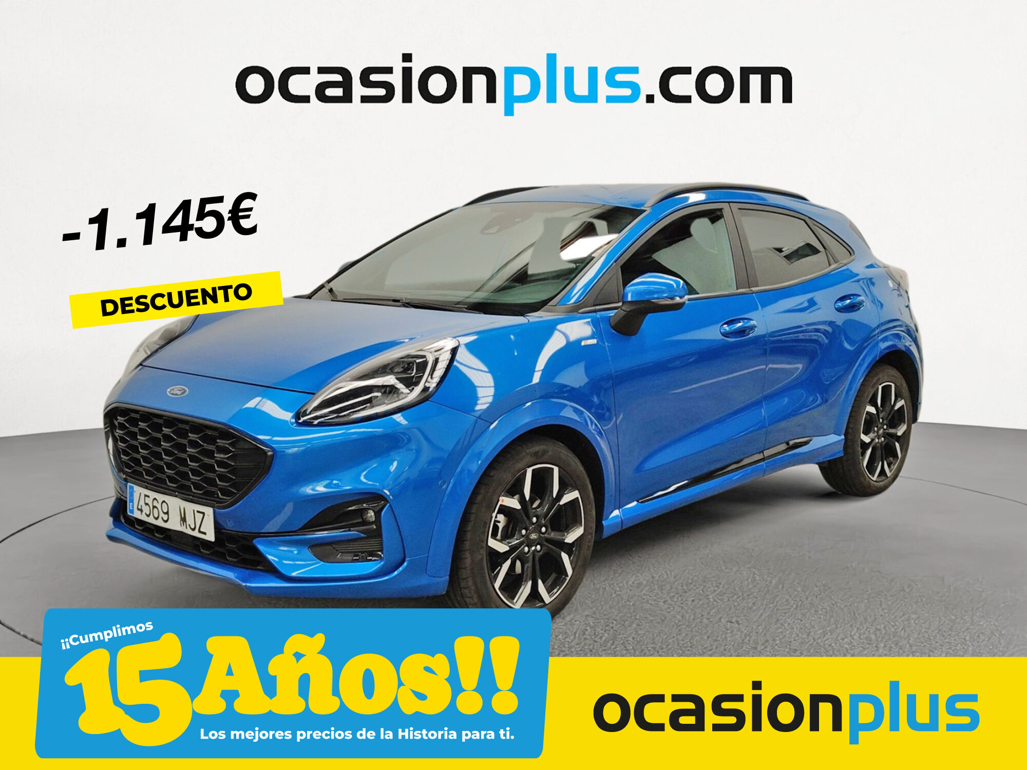 FORD Puma (1.0 EcoBoost MHEV ST-Line X Auto 114 kW (155 CV)) en Madrid
