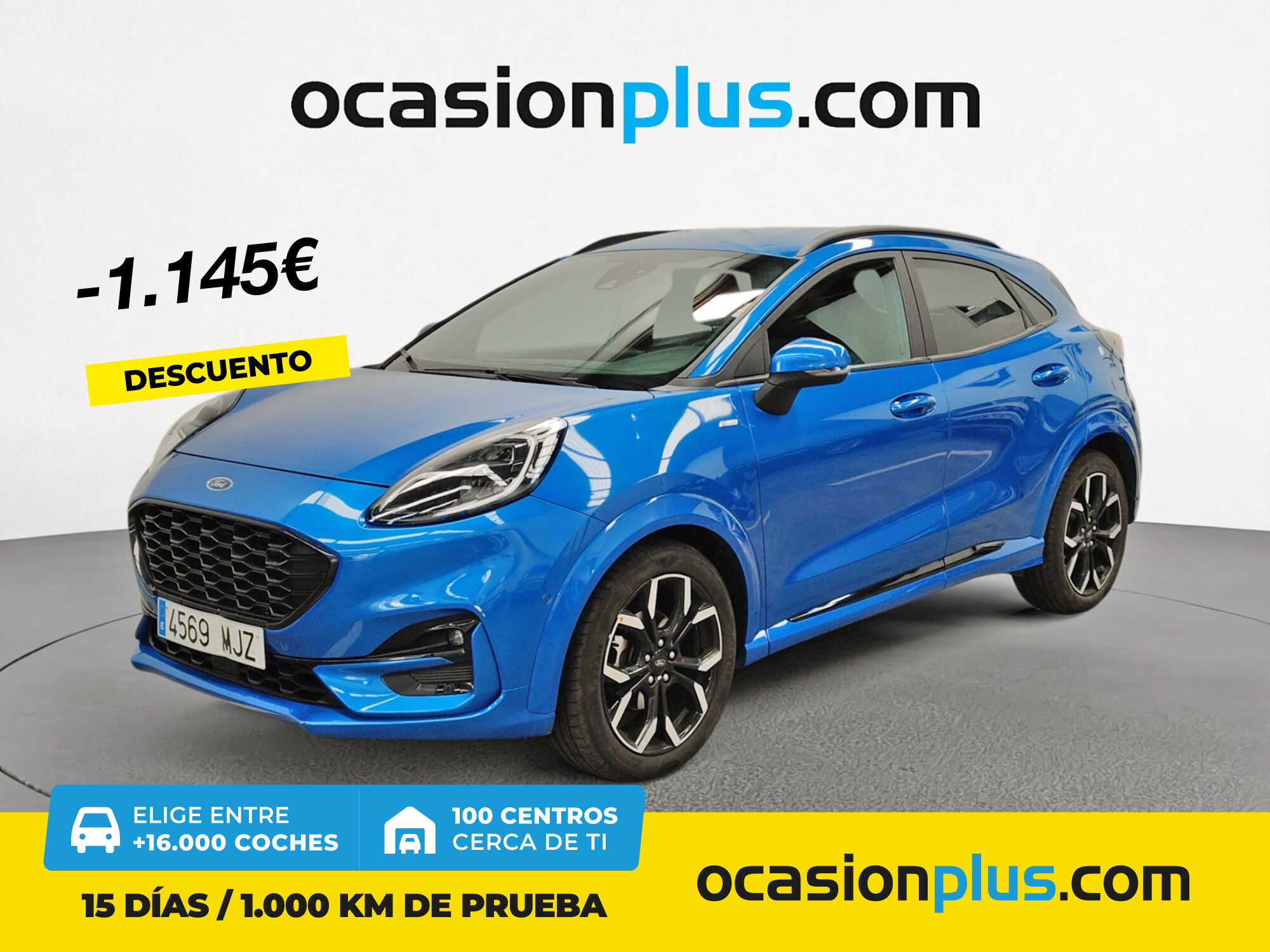 FORD Puma (1.0 EcoBoost MHEV ST-Line X Auto 114 kW (155 CV)) en Madrid