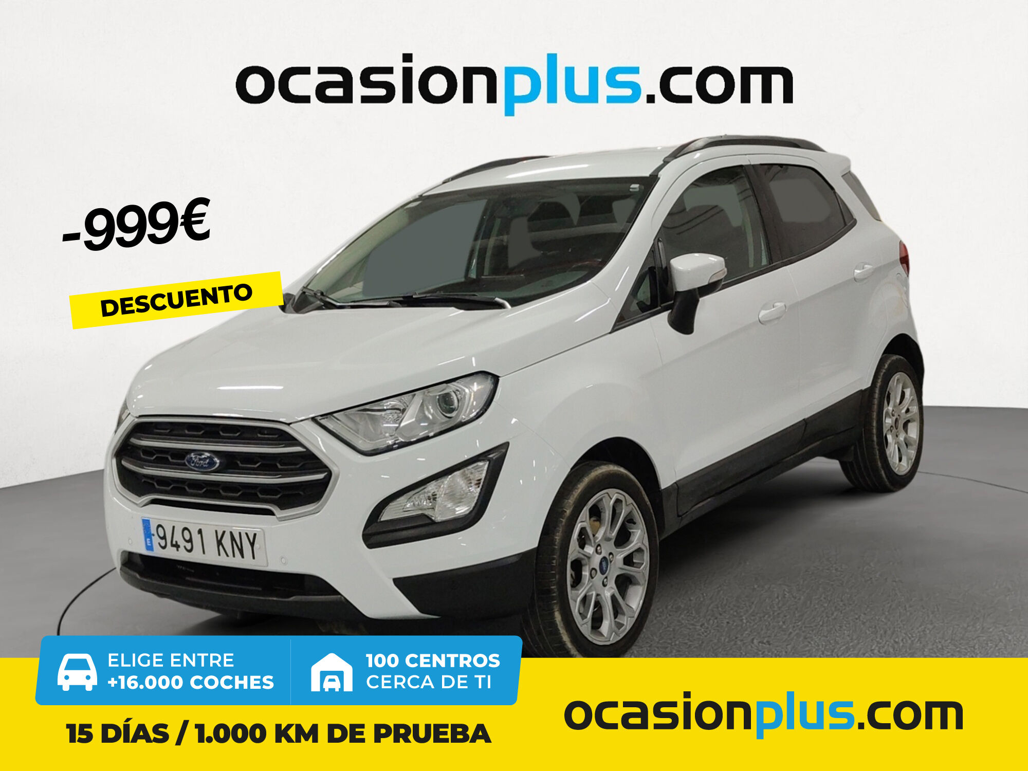 FORD EcoSport (1.0T EcoBoost S&S Trend 74 kW (100 CV)) en Madrid