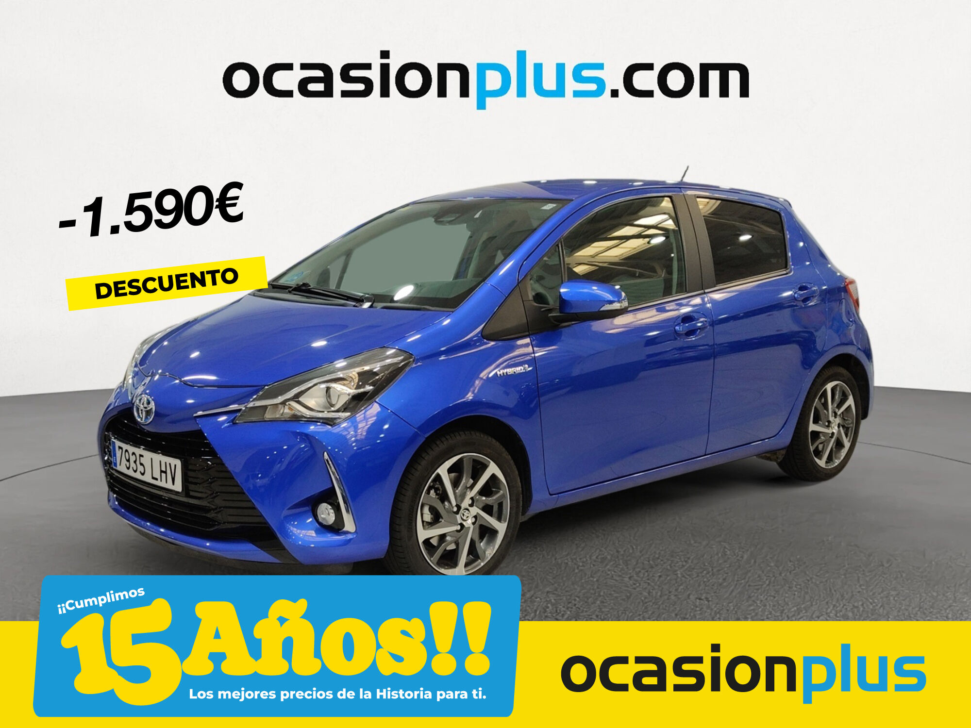 TOYOTA Yaris (100H Feel 74 kW (100 CV)) en Madrid