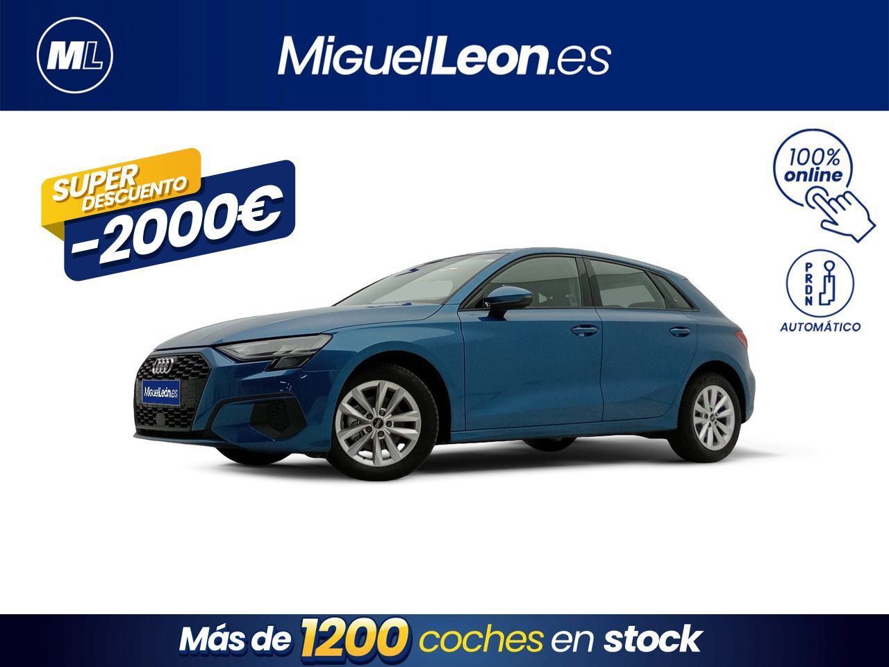 AUDI A3 (Sportback Advanced 30 TDI 85kW S tronic) en Palmas, Las