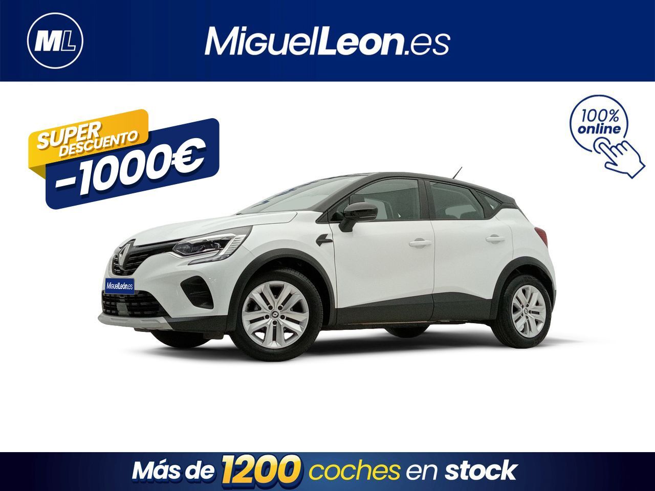 RENAULT Captur (equilibre TCe 67kW (90CV)) en Palmas, Las