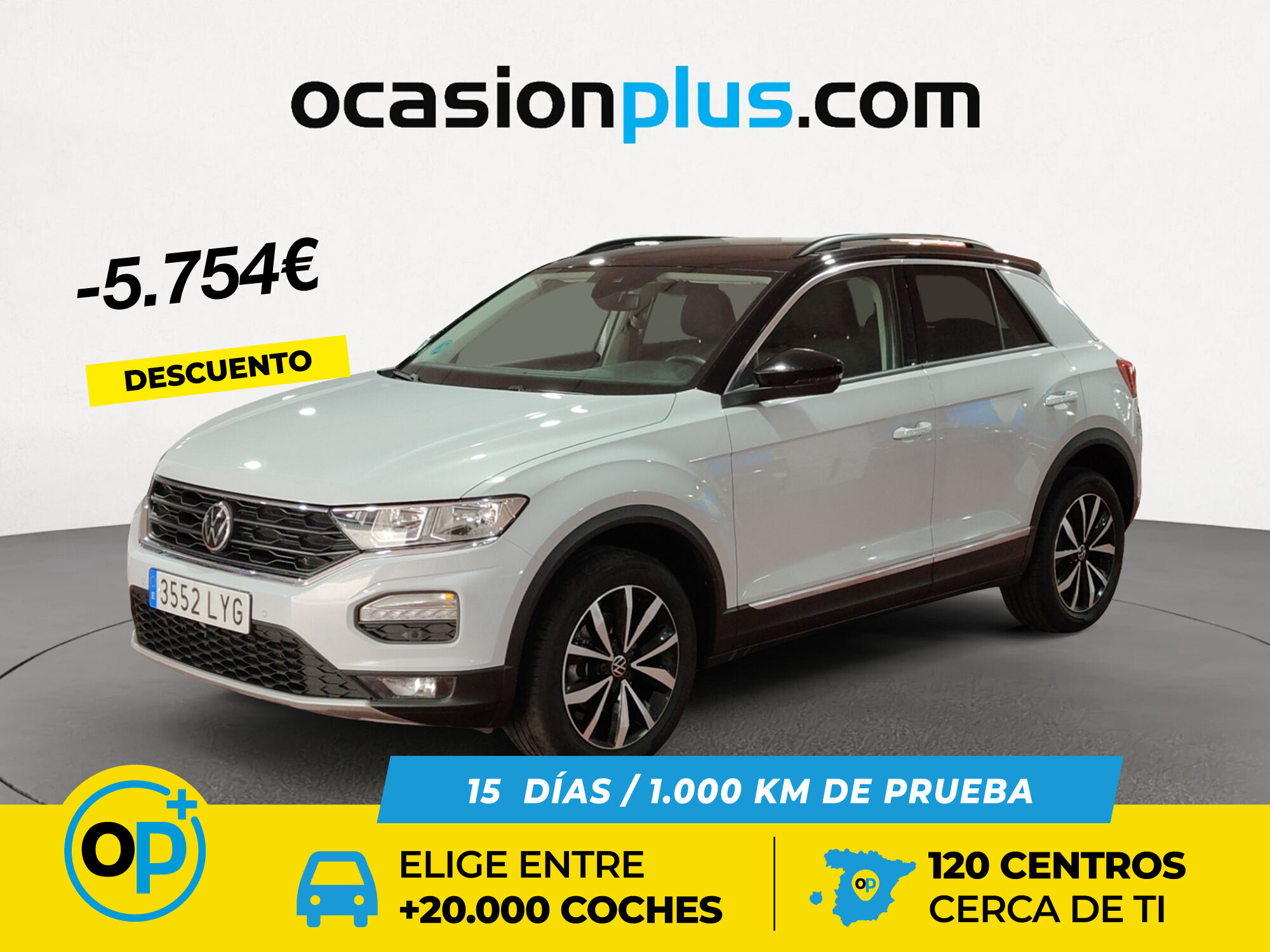 VOLKSWAGEN T-Roc (Advance Style 1.5 TSI 110 kW (150 CV)) en Madrid