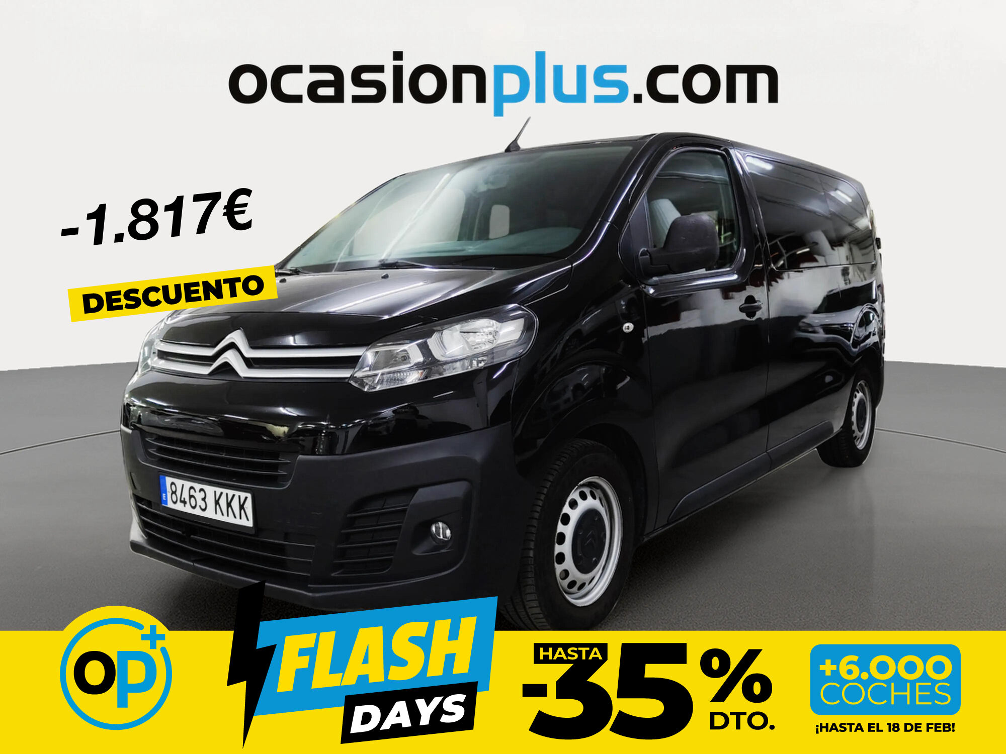 Foto del CITROEN Jumpy Combi BlueHDI Talla XL Confort 115