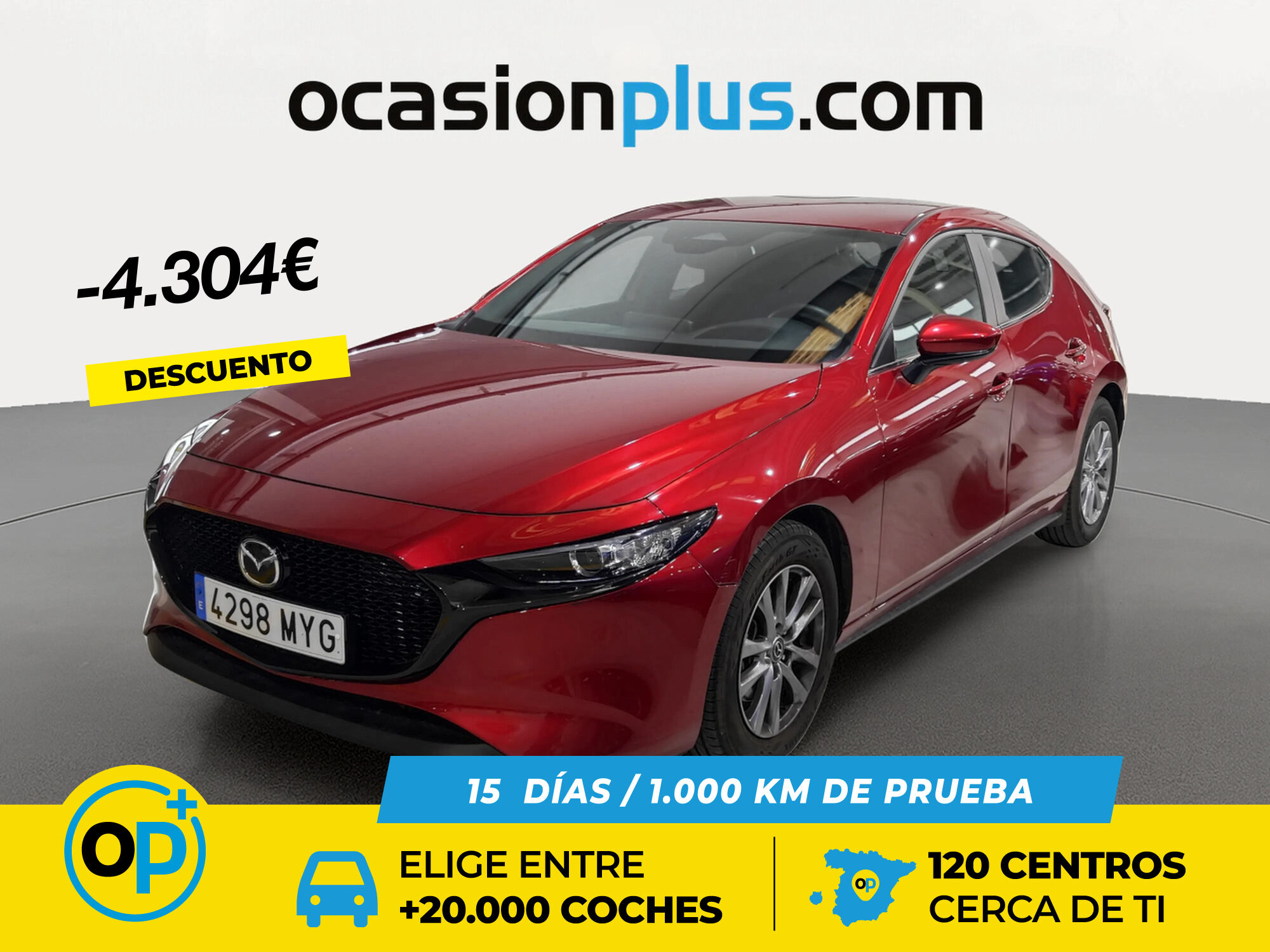 MAZDA Mazda3 (2.5L E-SKY G MHEV Prime-line 103 kW (140 CV)) en Madrid