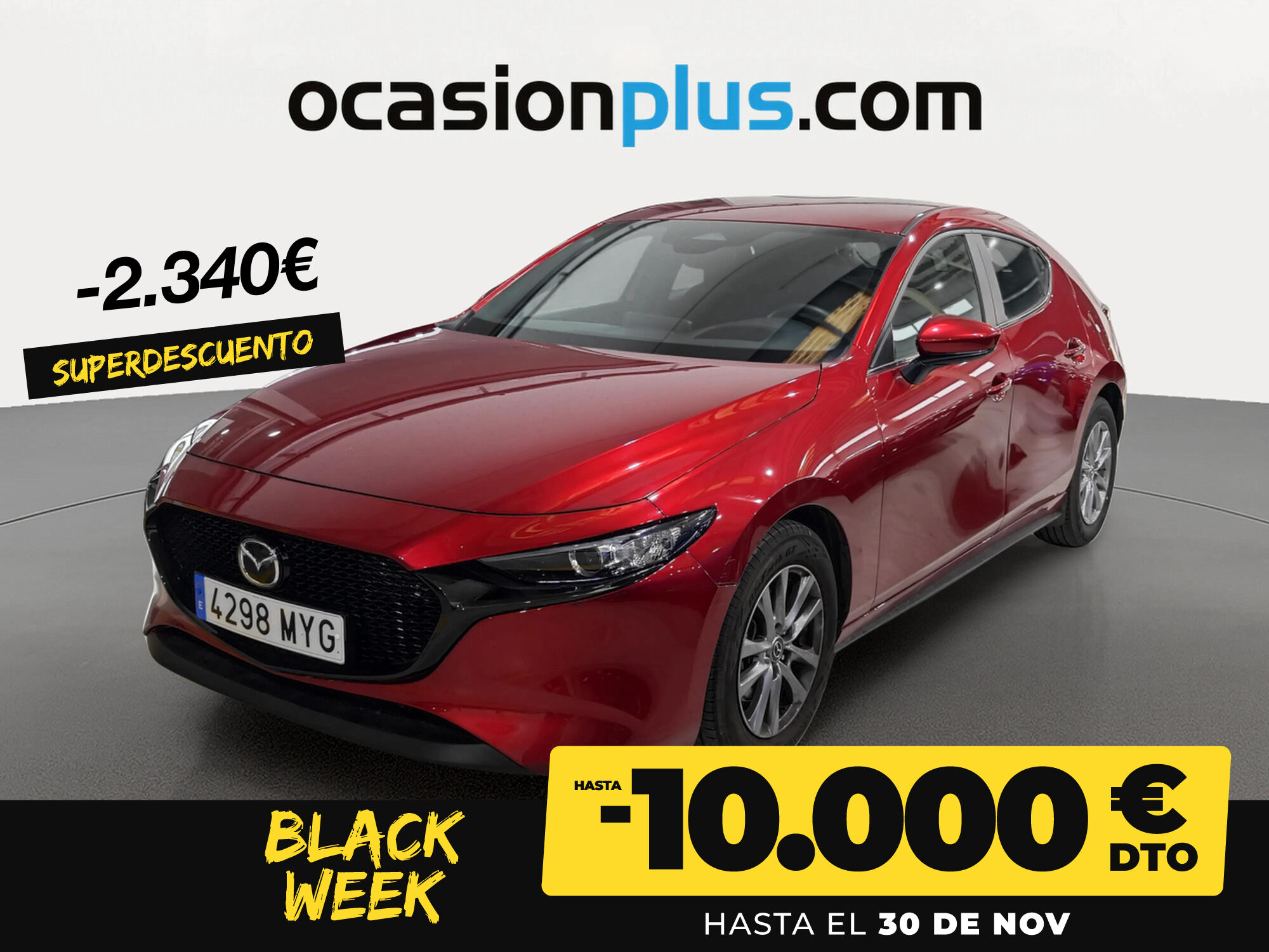 MAZDA Mazda3 (2.5L E-SKY G MHEV Prime-line 103 kW (140 CV)) en Madrid