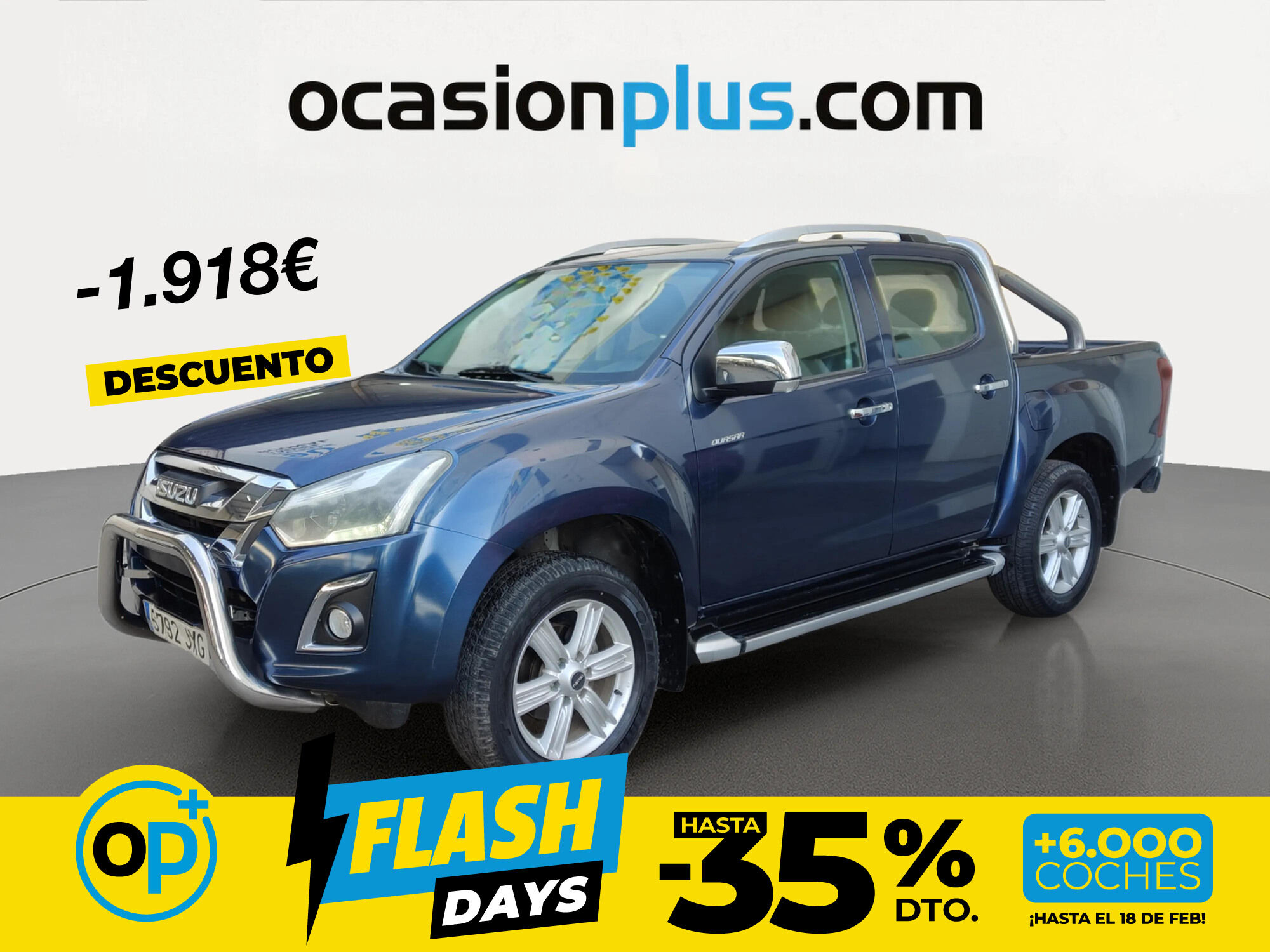 Foto del ISUZU D-Max 1.9 Crew Solar 4x4 Aut.