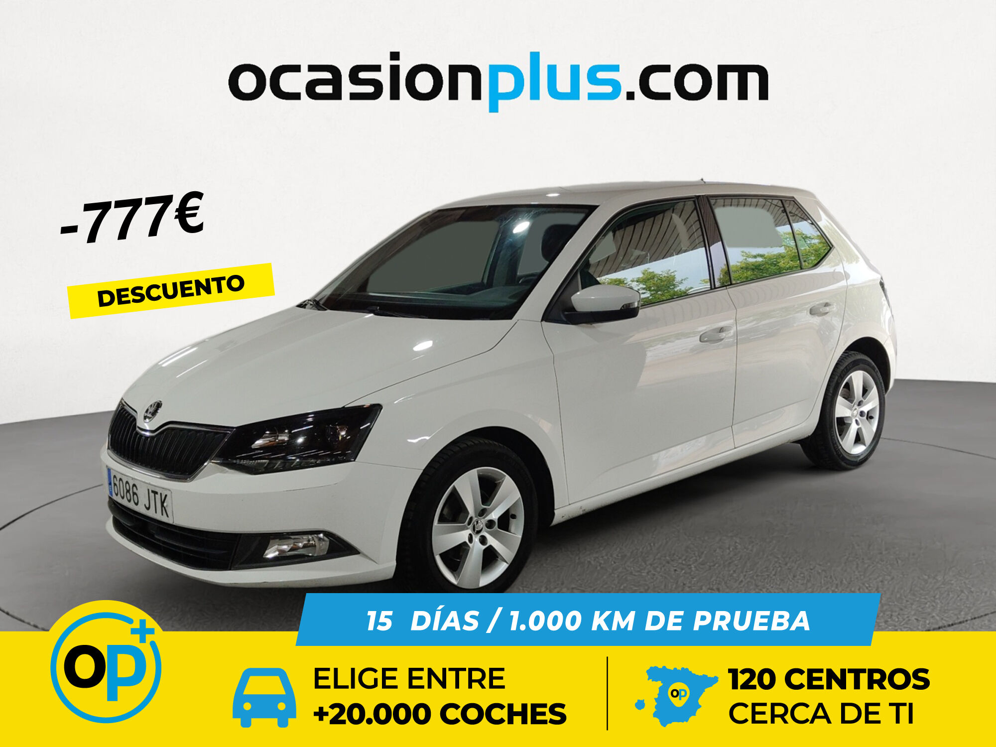 SKODA Fabia (1.2 TSI Like 66 kW (90 CV)) en Madrid