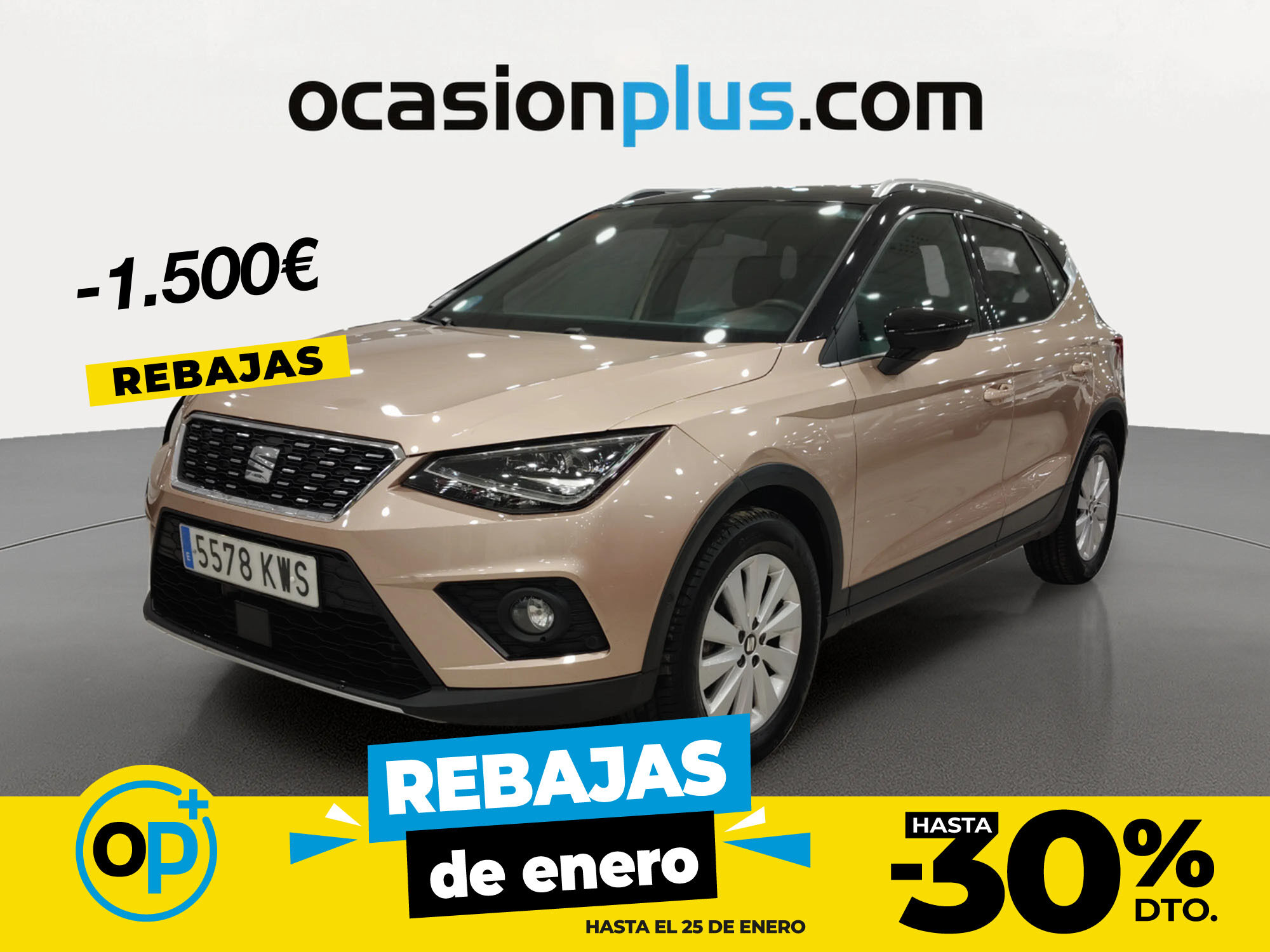 SEAT Arona (1.0 TGI GNC Xcellence 66 kW (90 CV)) en Madrid