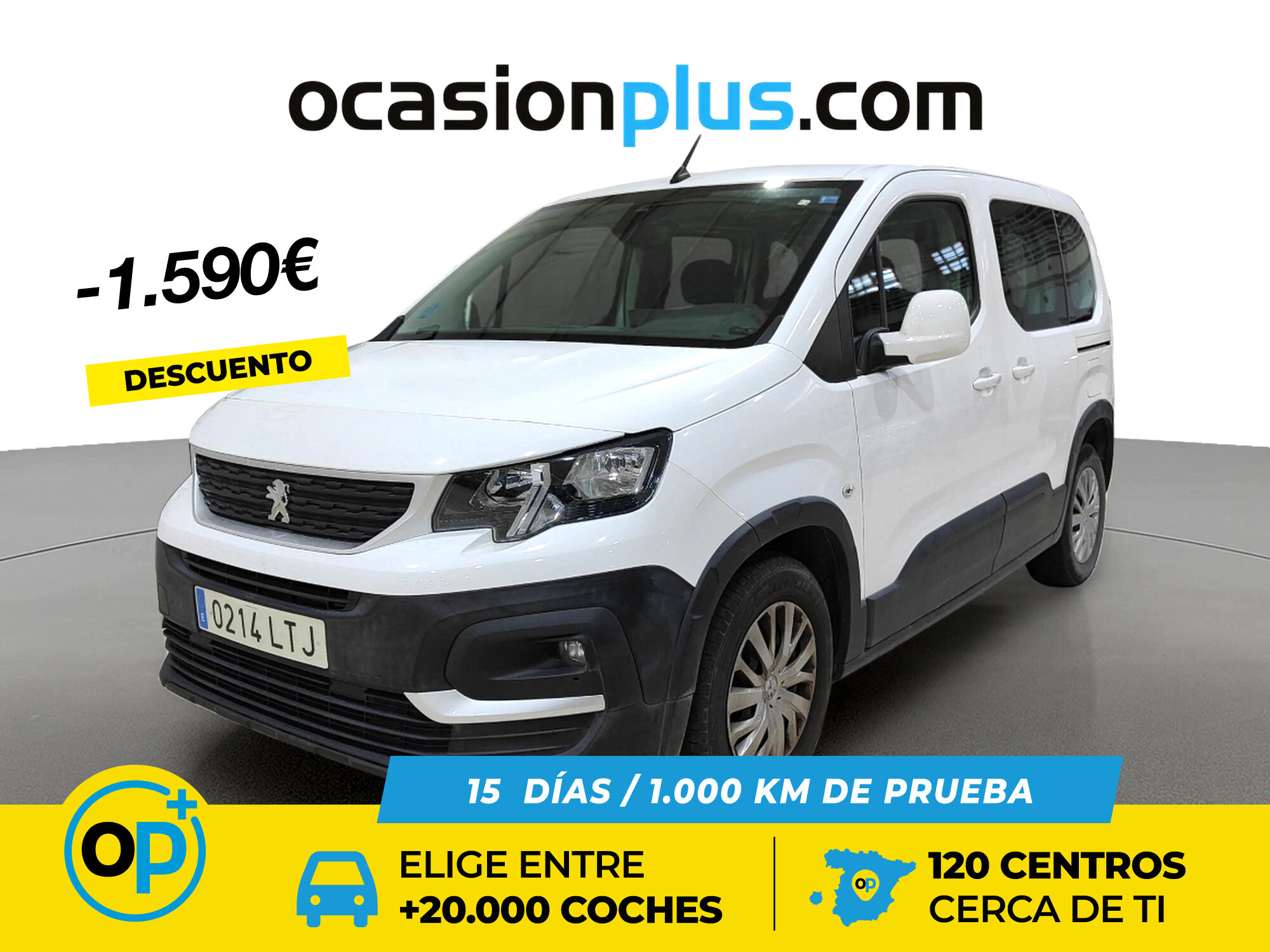 PEUGEOT Rifter (PureTech 110 Active Pack Standard 81 kW (110 CV)) en Madrid