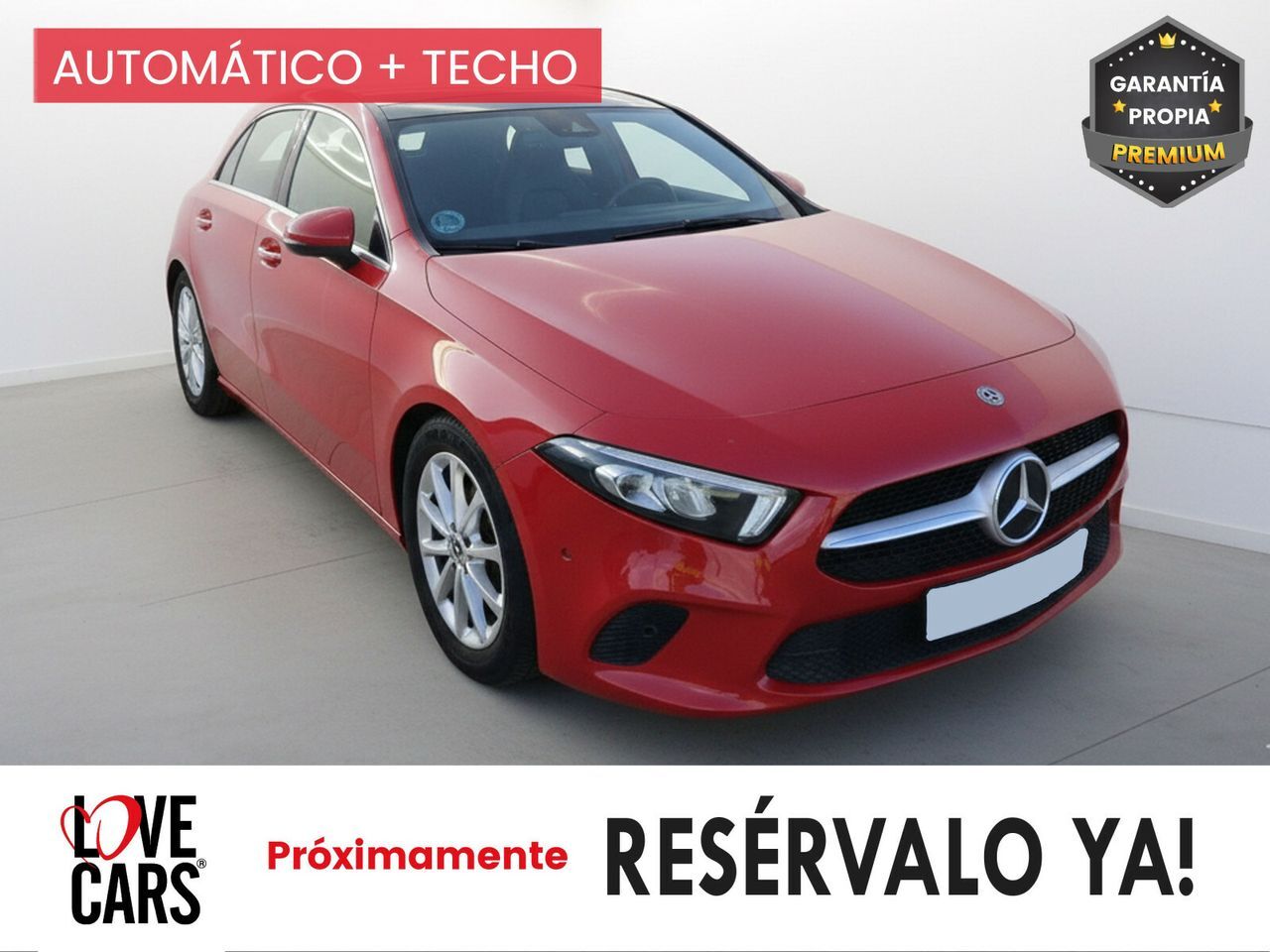 MERCEDES Clase A (180 D AUTOM. ADVANTAGE + TECHO 116) en Pontevedra