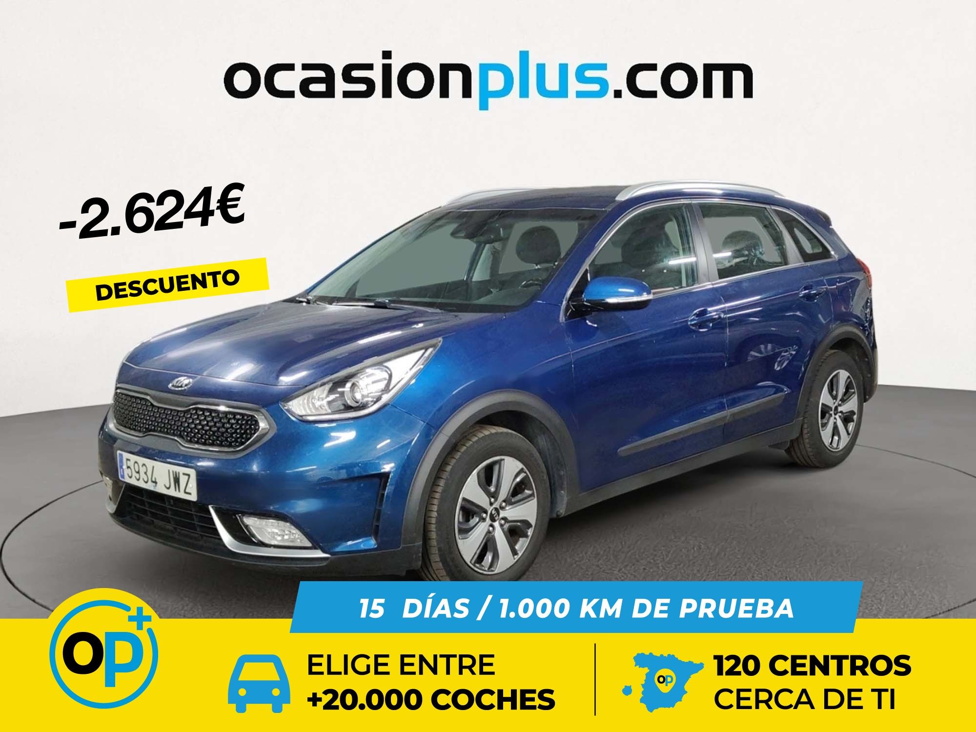 KIA Niro (1.6 GDi HEV Híbrido Concept 104 kW (141 CV)) en Madrid