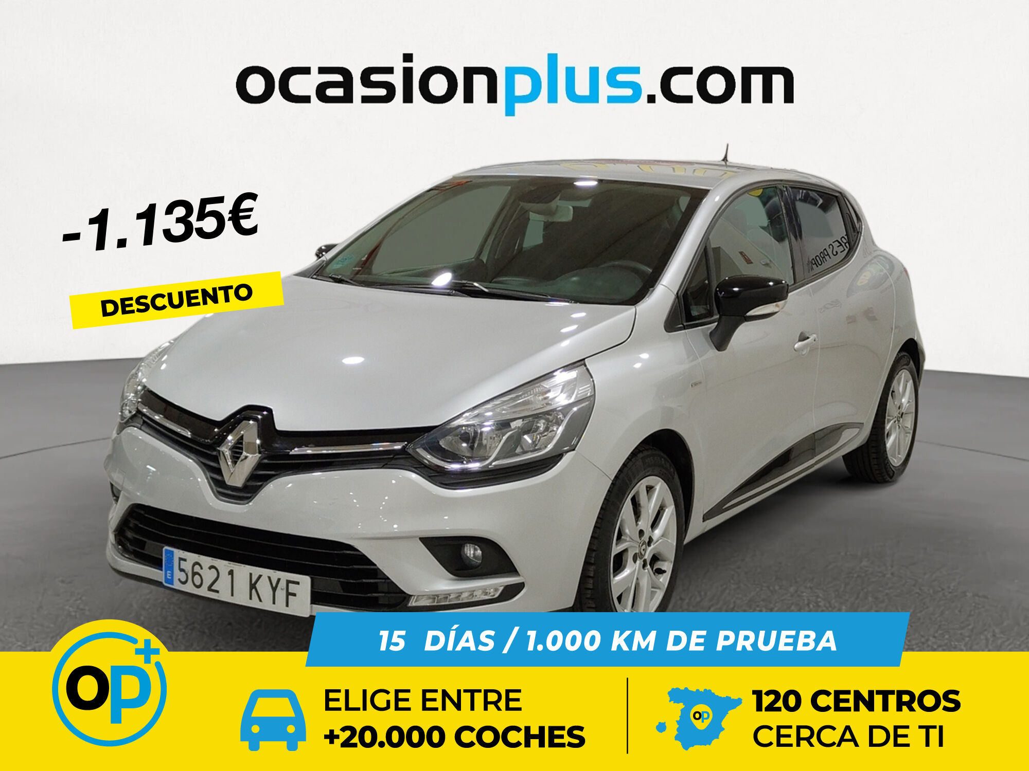 RENAULT Clio (Limited TCe 66 kW (90 CV)) en Madrid
