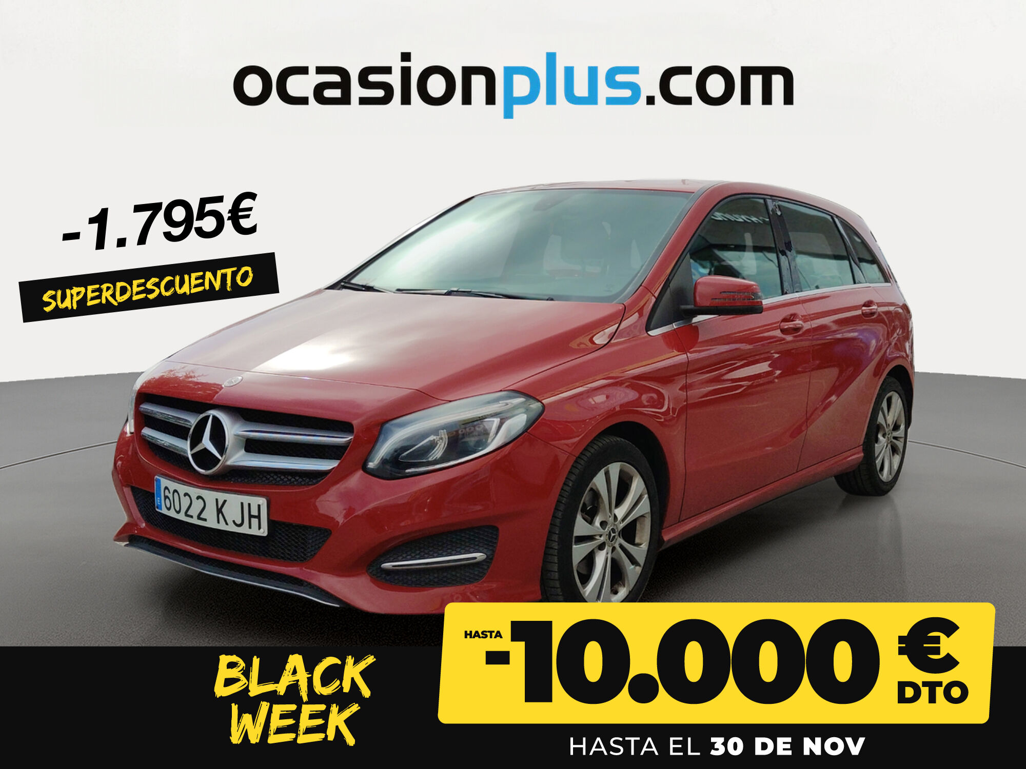 MERCEDES Clase B (B 180 d 80 kW (109 CV)) en Madrid