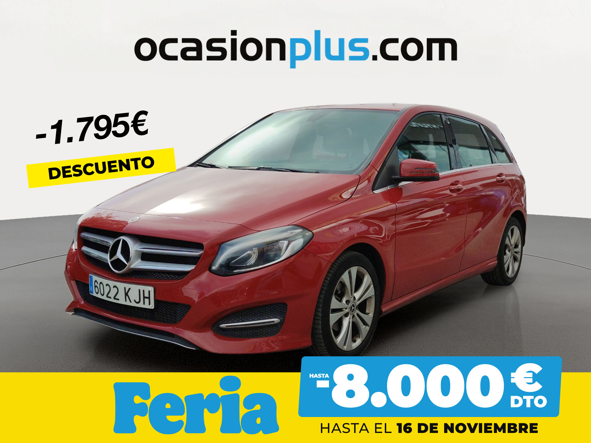 MERCEDES Clase B (B 180 d 80 kW (109 CV)) en Madrid