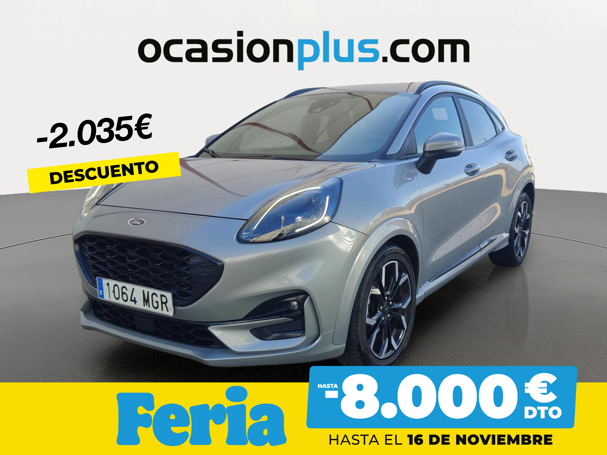 FORD Puma (1.0 EcoBoost MHEV ST-Line X Auto 92 kW (125 CV)) en Madrid