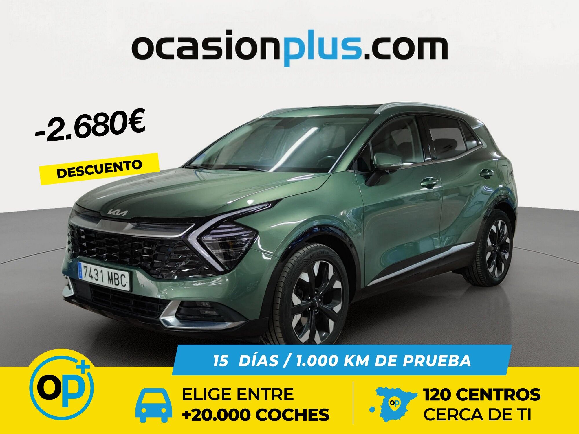 KIA Sportage (1.6 T-GDi PHEV Tech 4x4 195 kW (265 CV)) en Madrid