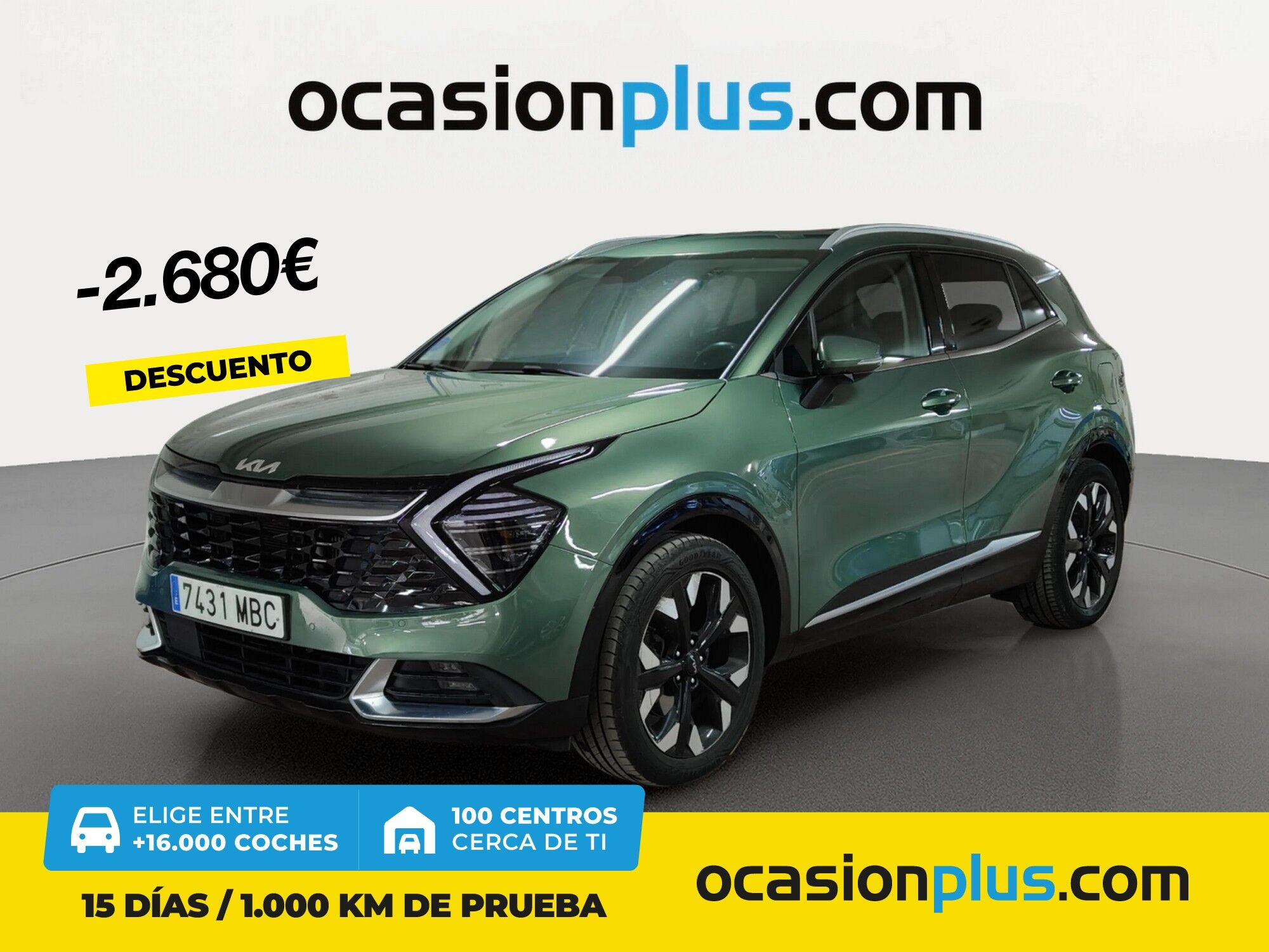 KIA Sportage (1.6 T-GDi PHEV Tech 4x4 195 kW (265 CV)) en Madrid