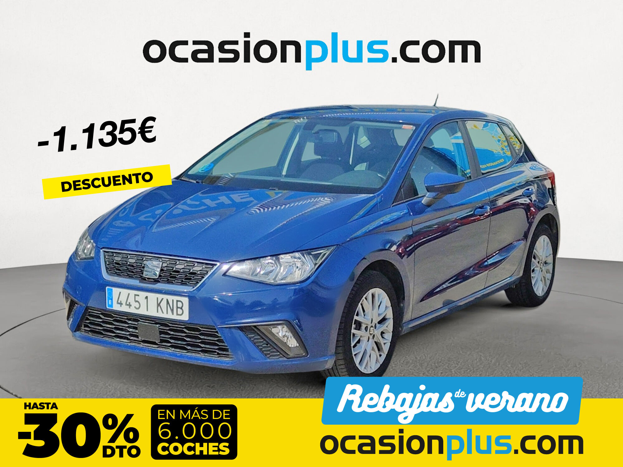 SEAT Ibiza (1.0 TGI CNC S&S Style 66 kW (90 CV)) en Madrid