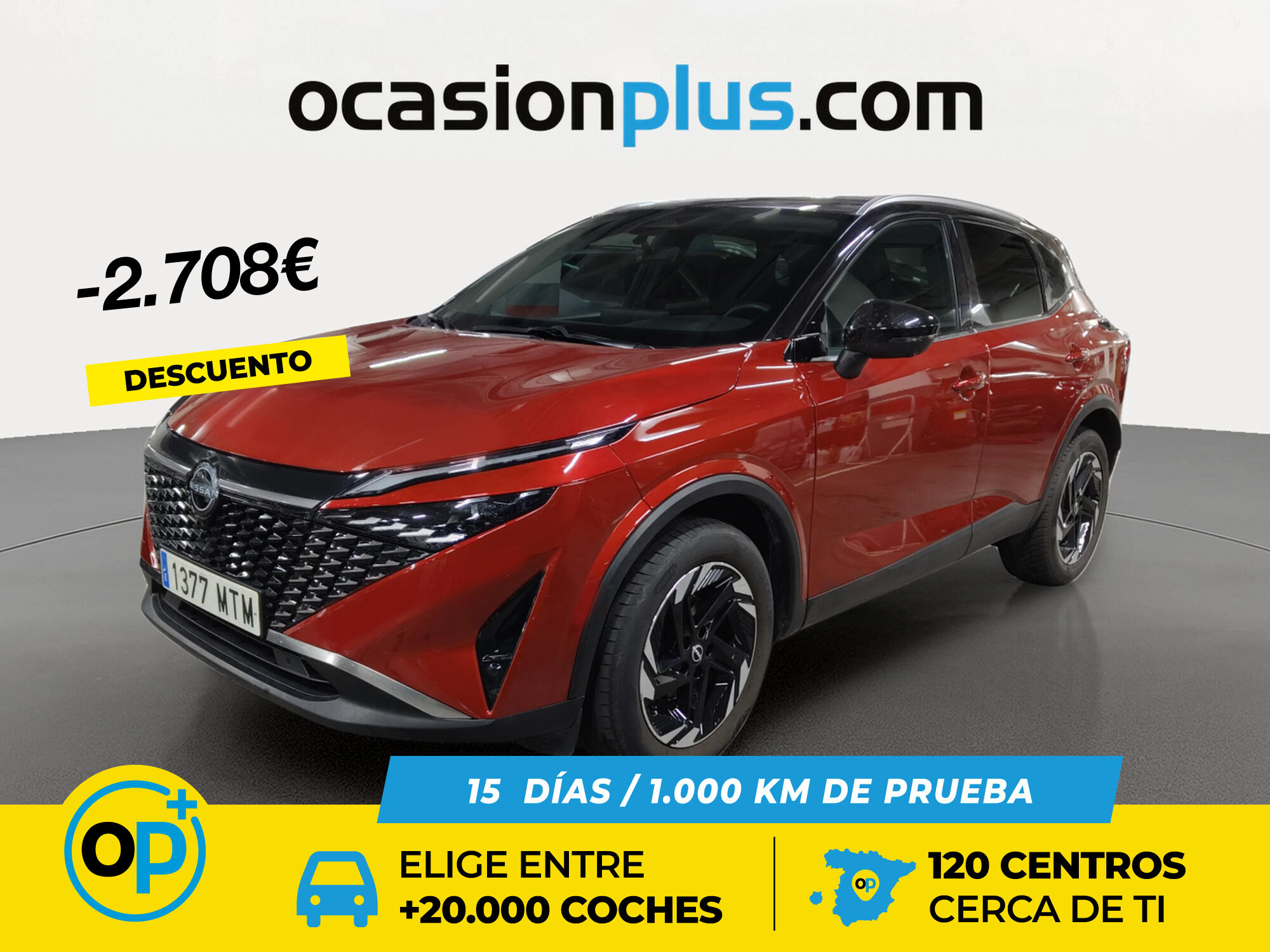 NISSAN Qashqai (DIG-T 160 N-Connecta Xtronic DCT 116 kW (158 CV)) en Madrid