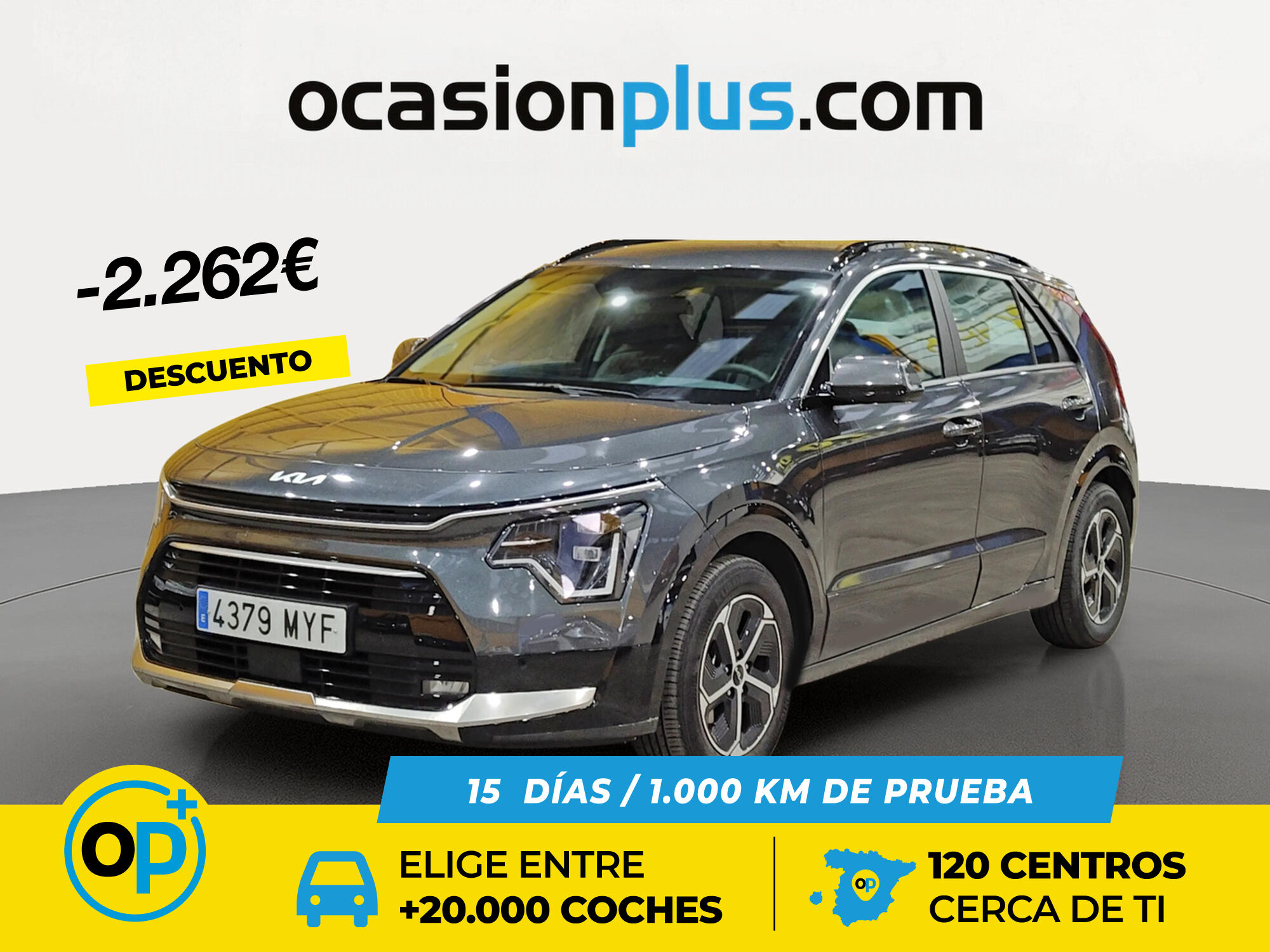 KIA Niro (1.6 GDi HEV Drive 104 kW (141 CV)) en Madrid