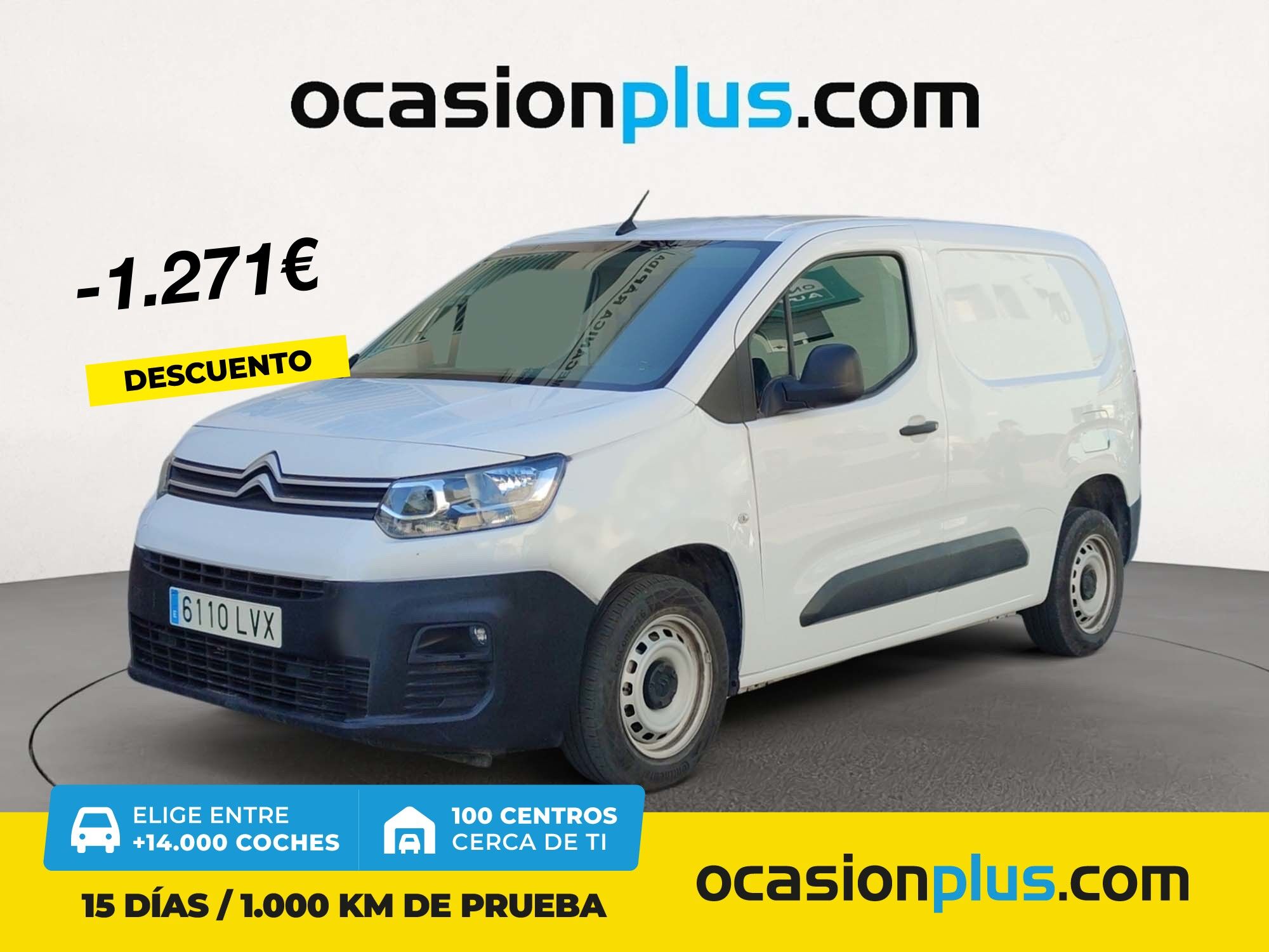CITROEN Berlingo (Furgon BlueHDi 100 Talla M Control 75 kW (102 CV)) en Mad