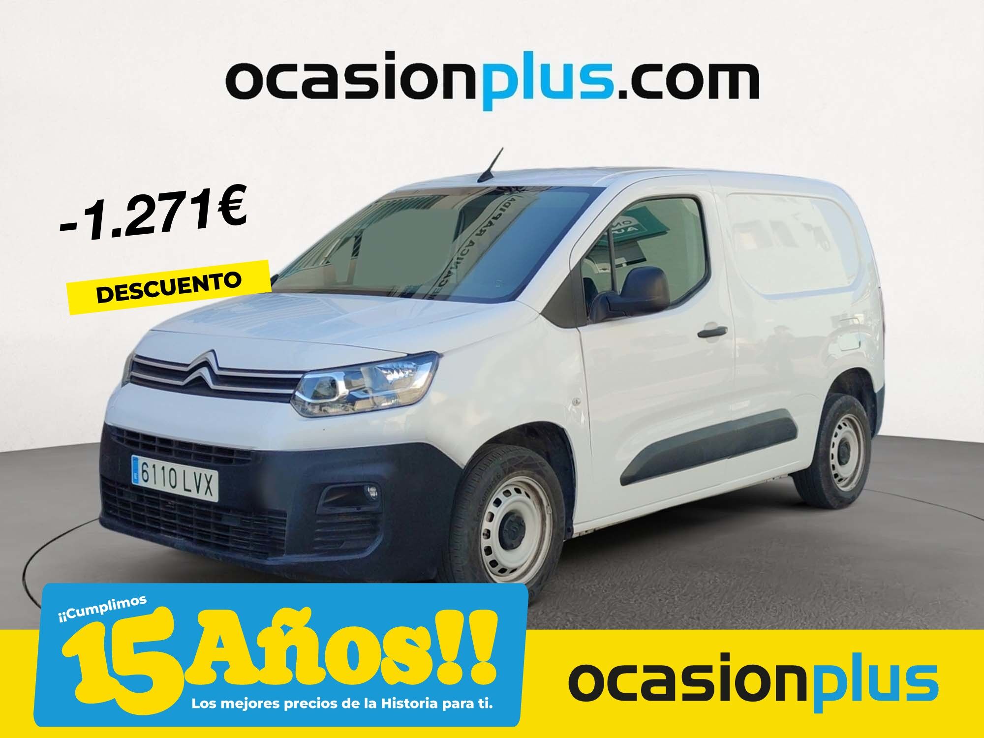 CITROEN Berlingo (Furgon BlueHDi 100 Talla M Control 75 kW (102 CV)) en Mad