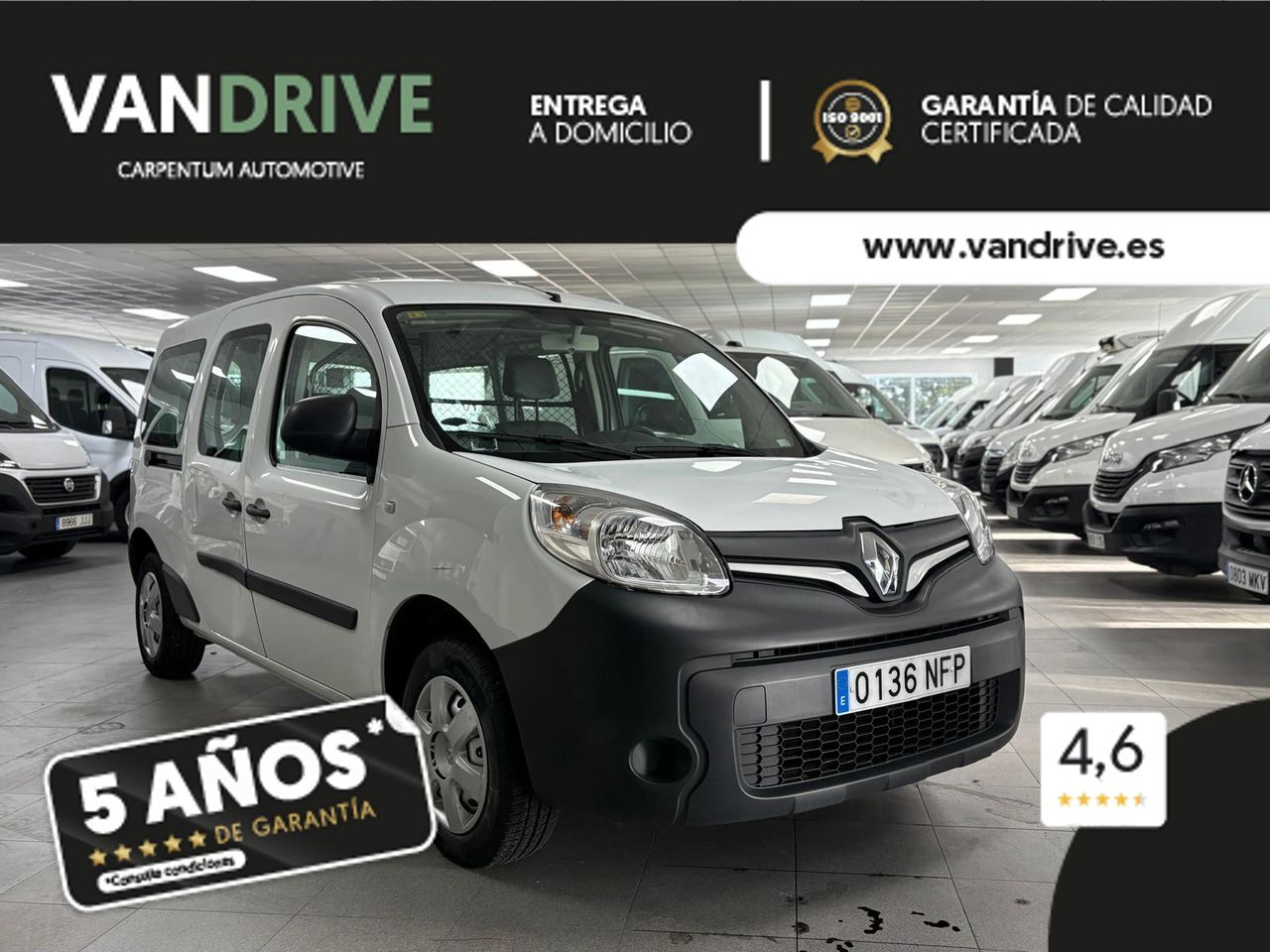 RENAULT Kangoo (EXPRESS MAXI DSL 1.5 dCi Energy Confort) en Lugo
