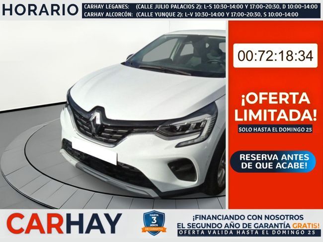 RENAULT Captur (Intens TCe 74kW (100CV) GLP) en Madrid