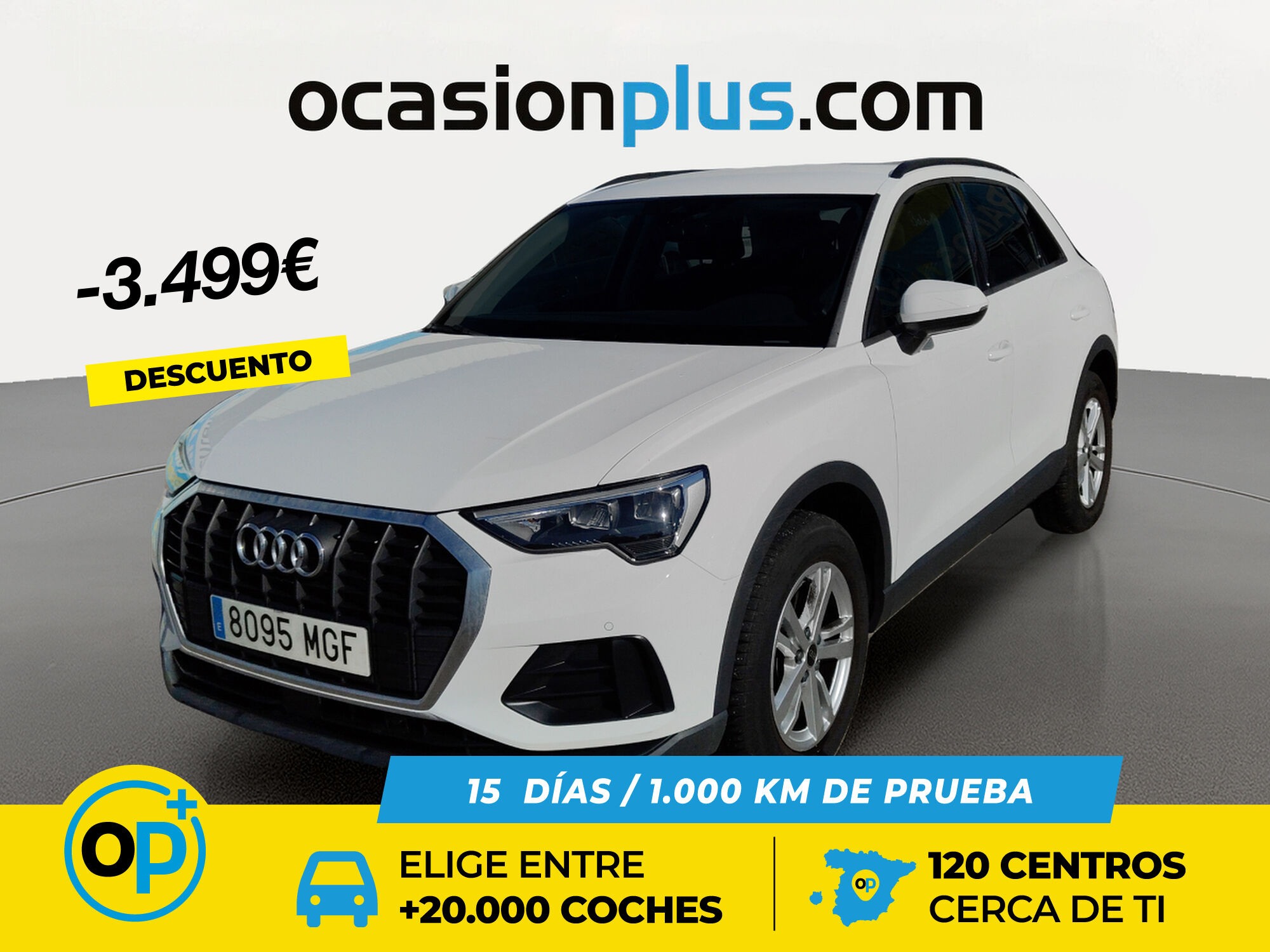 AUDI Q3 (Advanced 35 TFSI 110 kW (150 CV) S tronic) en Madrid