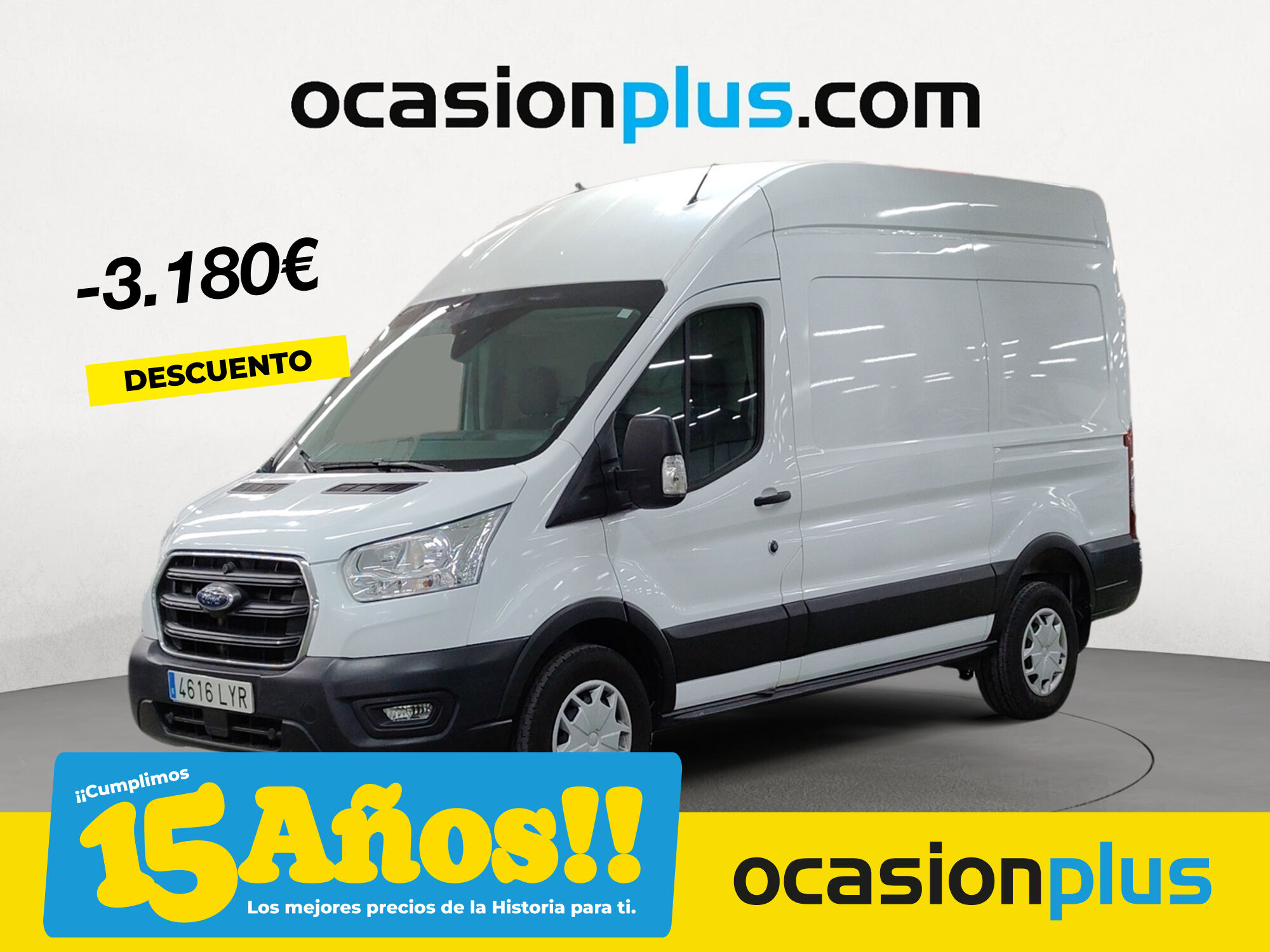 FORD Transit (Furgon 350 MHEV L2H2 Trend FWD 96 kW (130 CV)) en Madrid