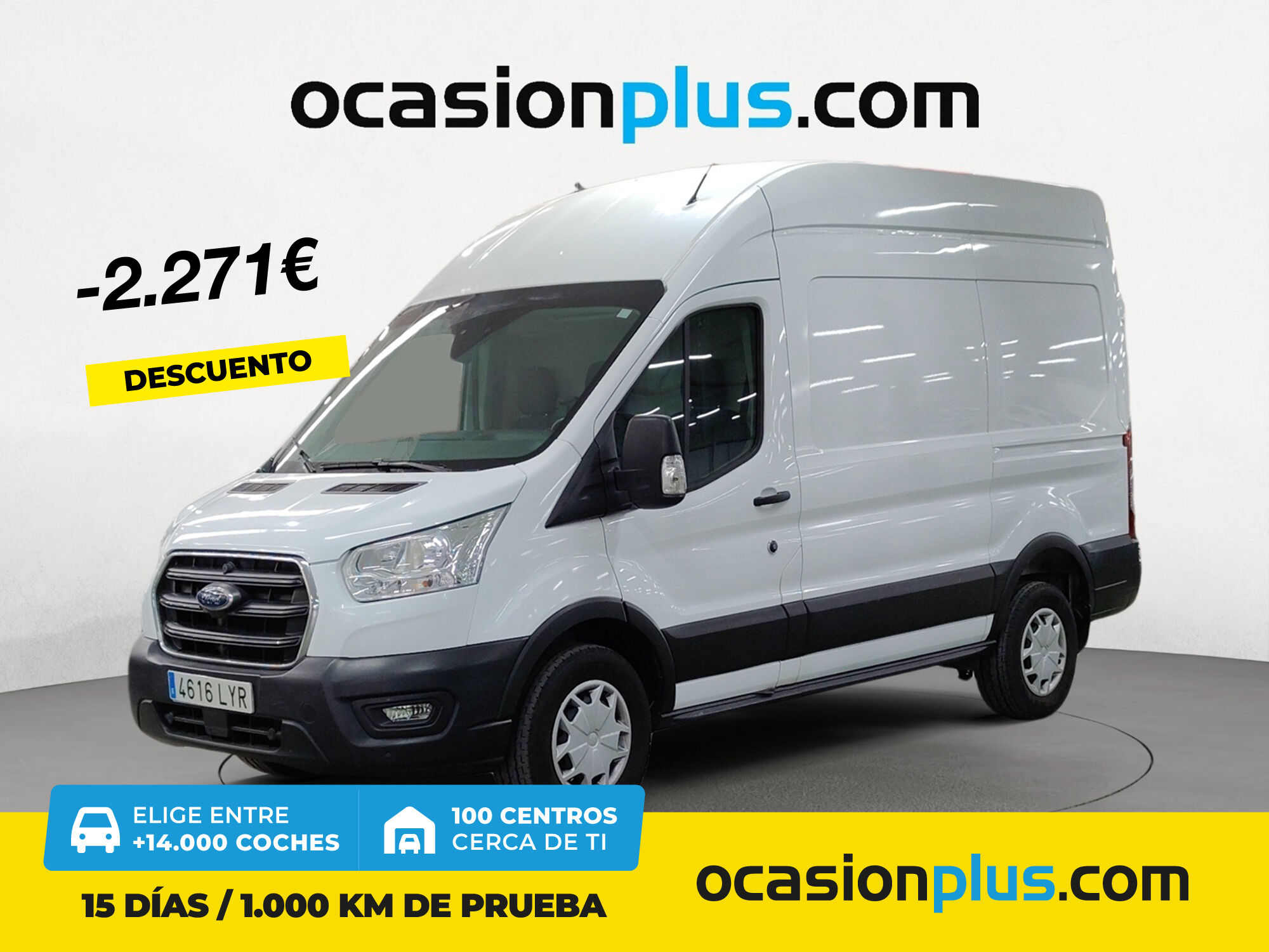 FORD Transit (Furgon 350 MHEV L2H2 Trend FWD 96 kW (130 CV)) en Madrid