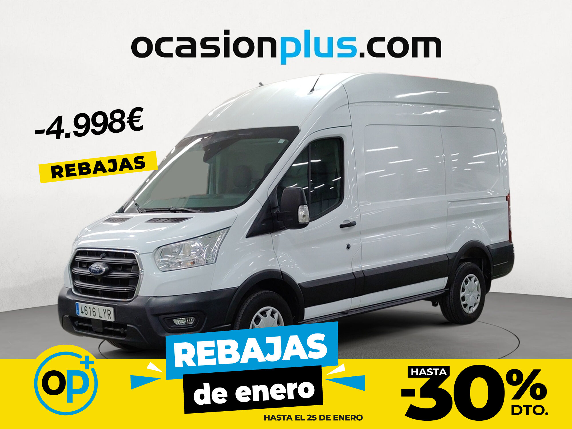 FORD Transit (Furgon 350 MHEV L2H2 Trend FWD 96 kW (130 CV)) en Madrid