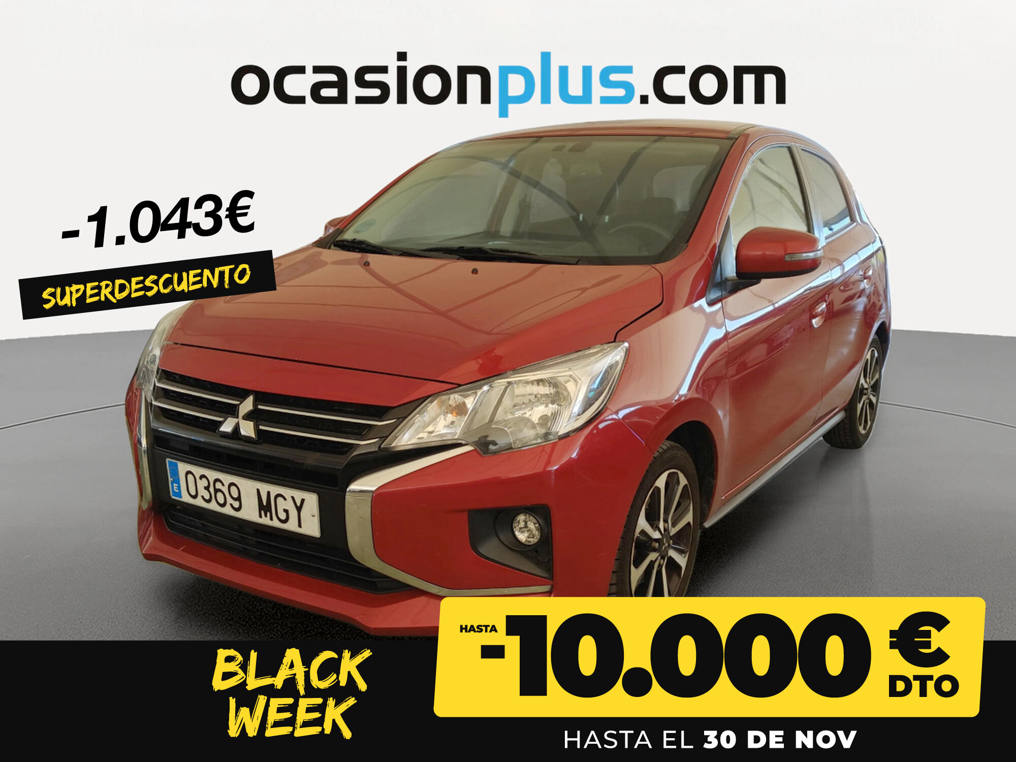 MITSUBISHI Space Star (120 MPI Kaiteki 52 kW (71 CV)) en Madrid