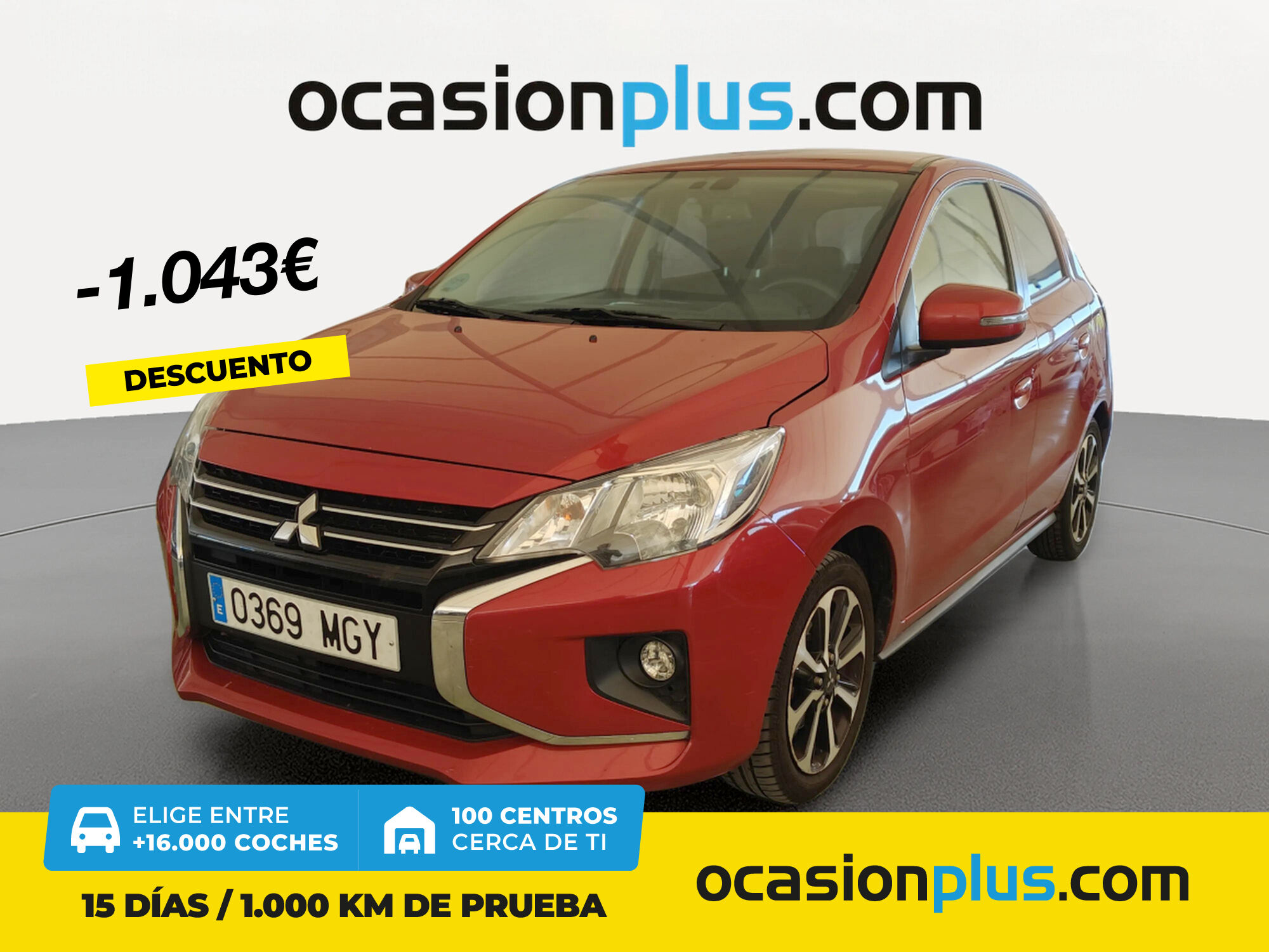 MITSUBISHI Space Star (120 MPI Kaiteki 52 kW (71 CV)) en Madrid