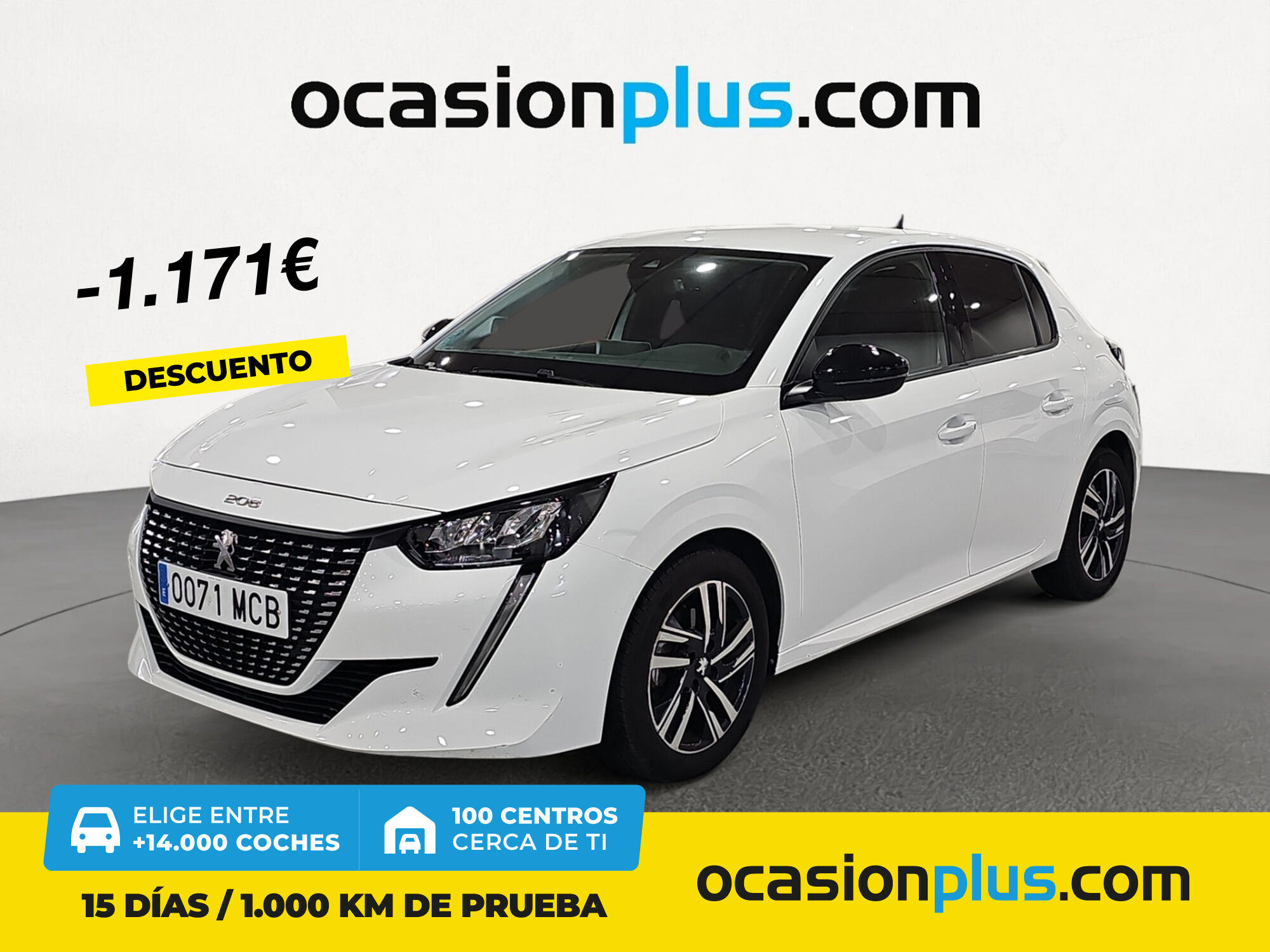 PEUGEOT 208 (PureTech 100 Allure Pack 75 kW (100 CV)) en Madrid