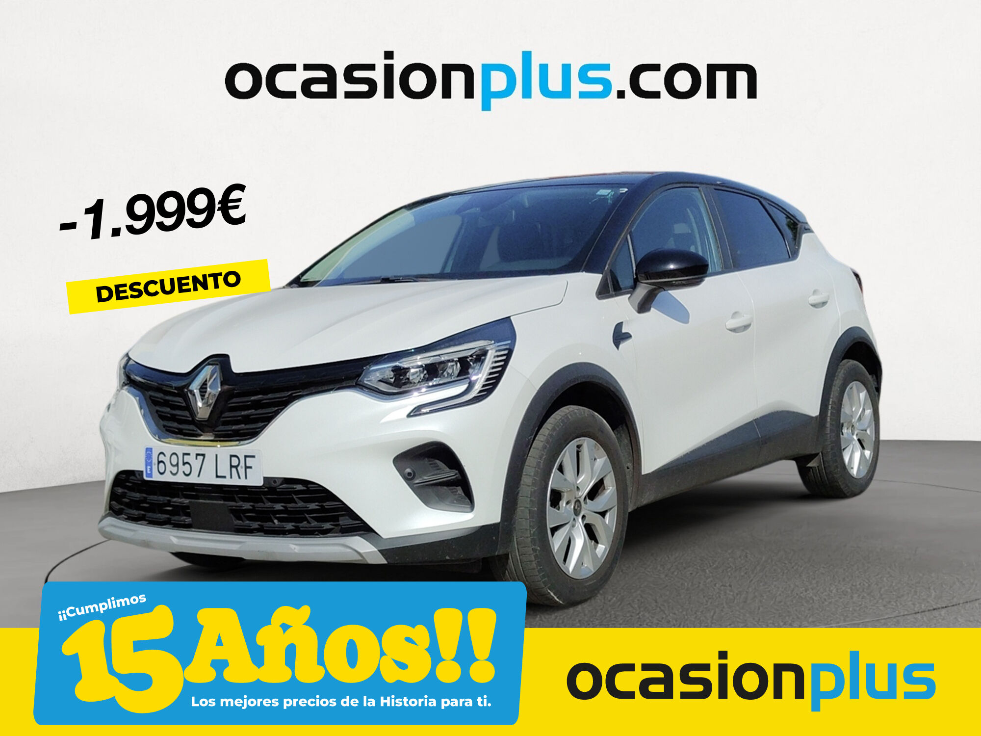 RENAULT Captur (Intens TCe GLP 74 kW (100 CV)) en Madrid